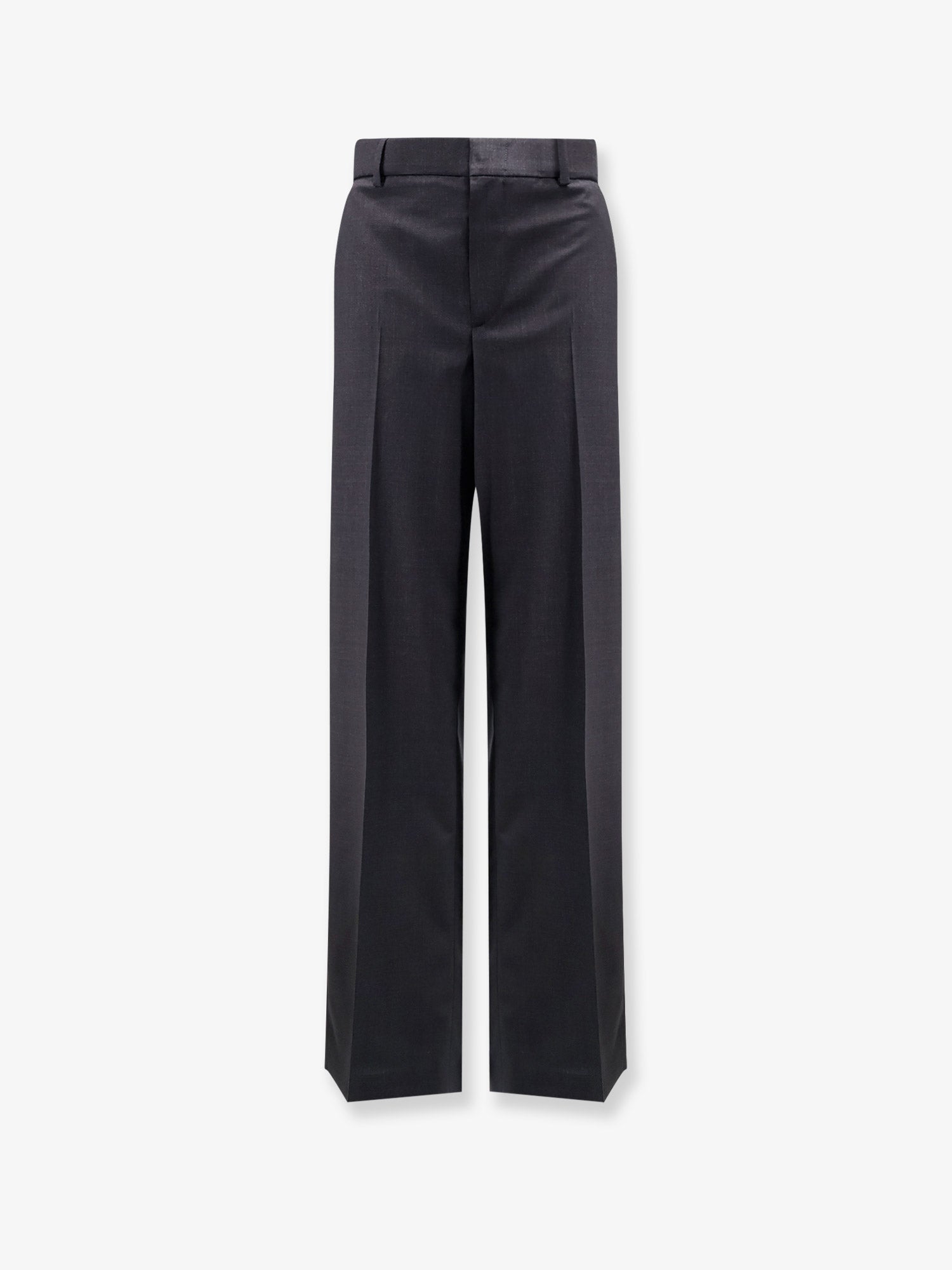 Gucci Wool Trousers With Gucci Embroidery