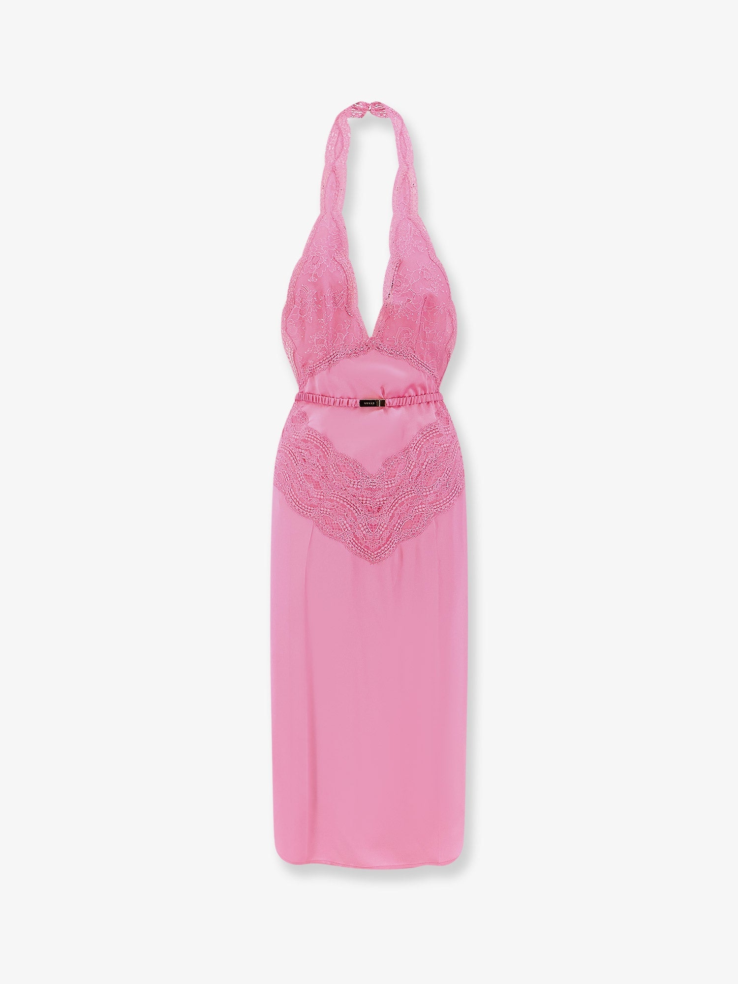 Gucci Silk Satin Midi Dress