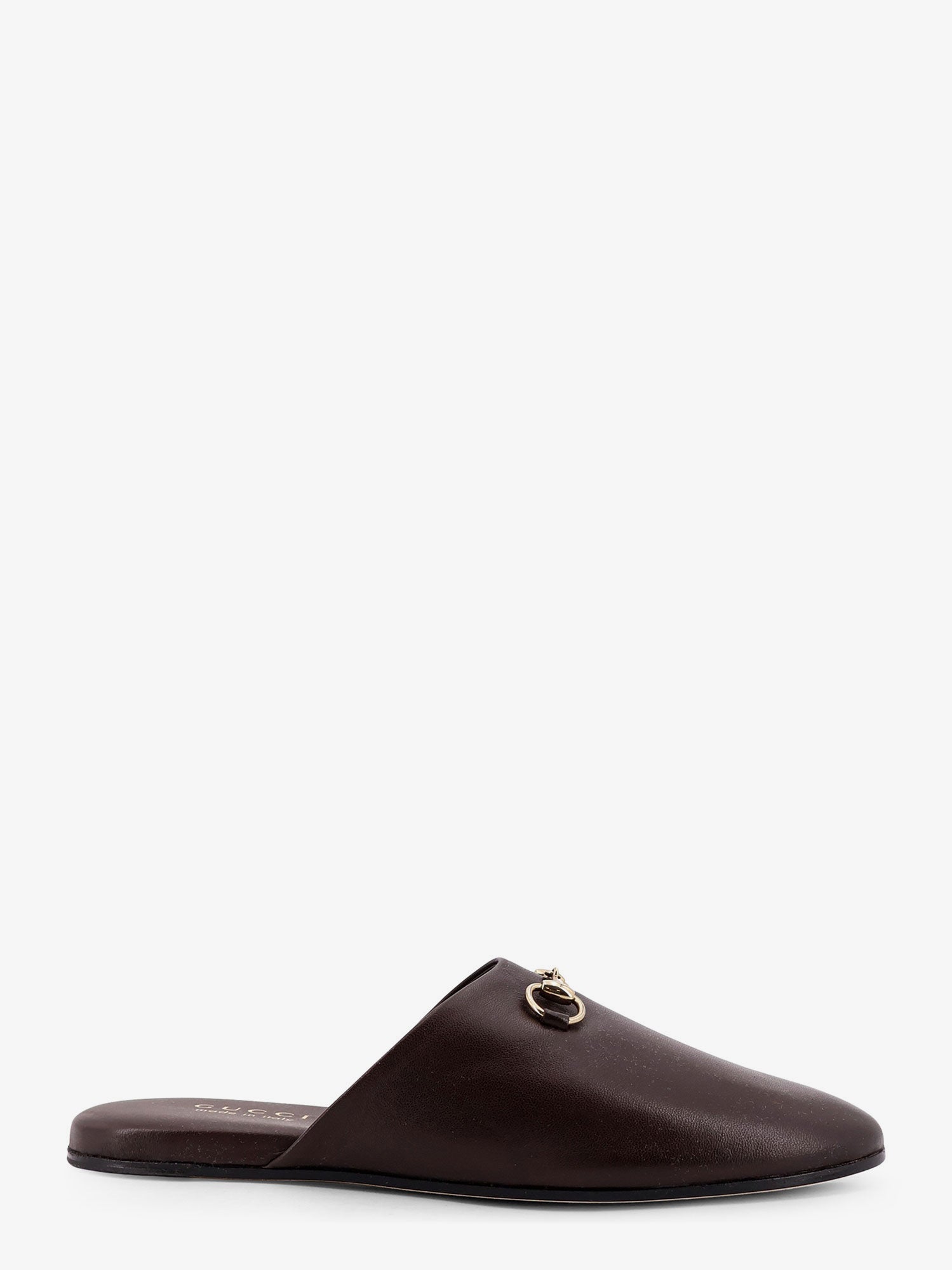 Gucci Leather Mule With Horsebit