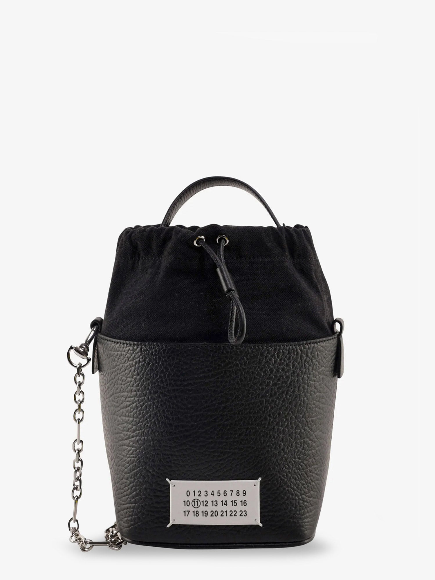 Maison Margiela 5ac Bucket Small Leather Bucket Bag