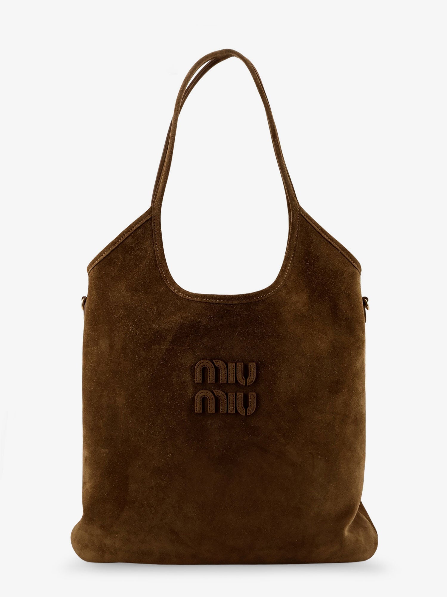 Miu Miu Ivy Suede Shoulder Bag