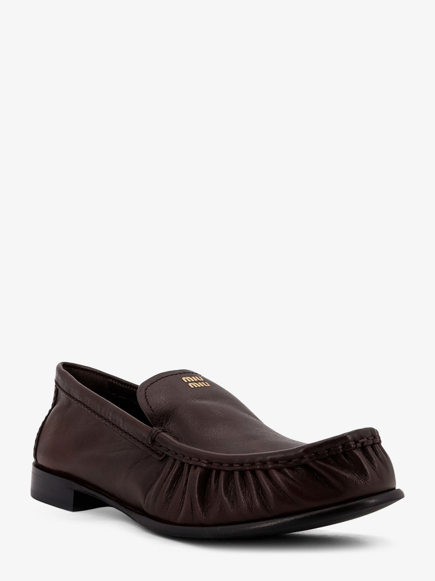 Miu Miu Leather Loafers