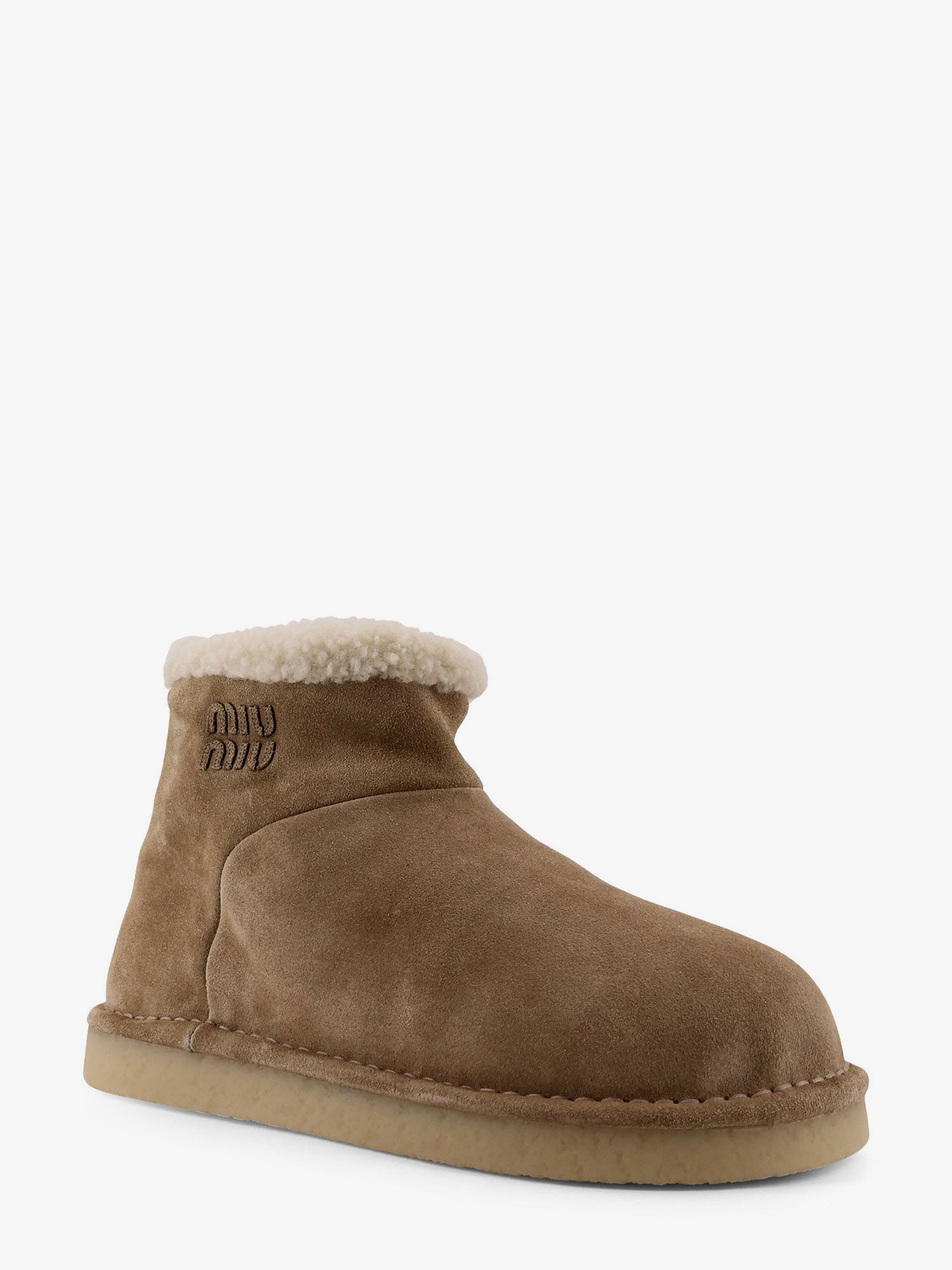 Miu Miu Suede Ankle Boots