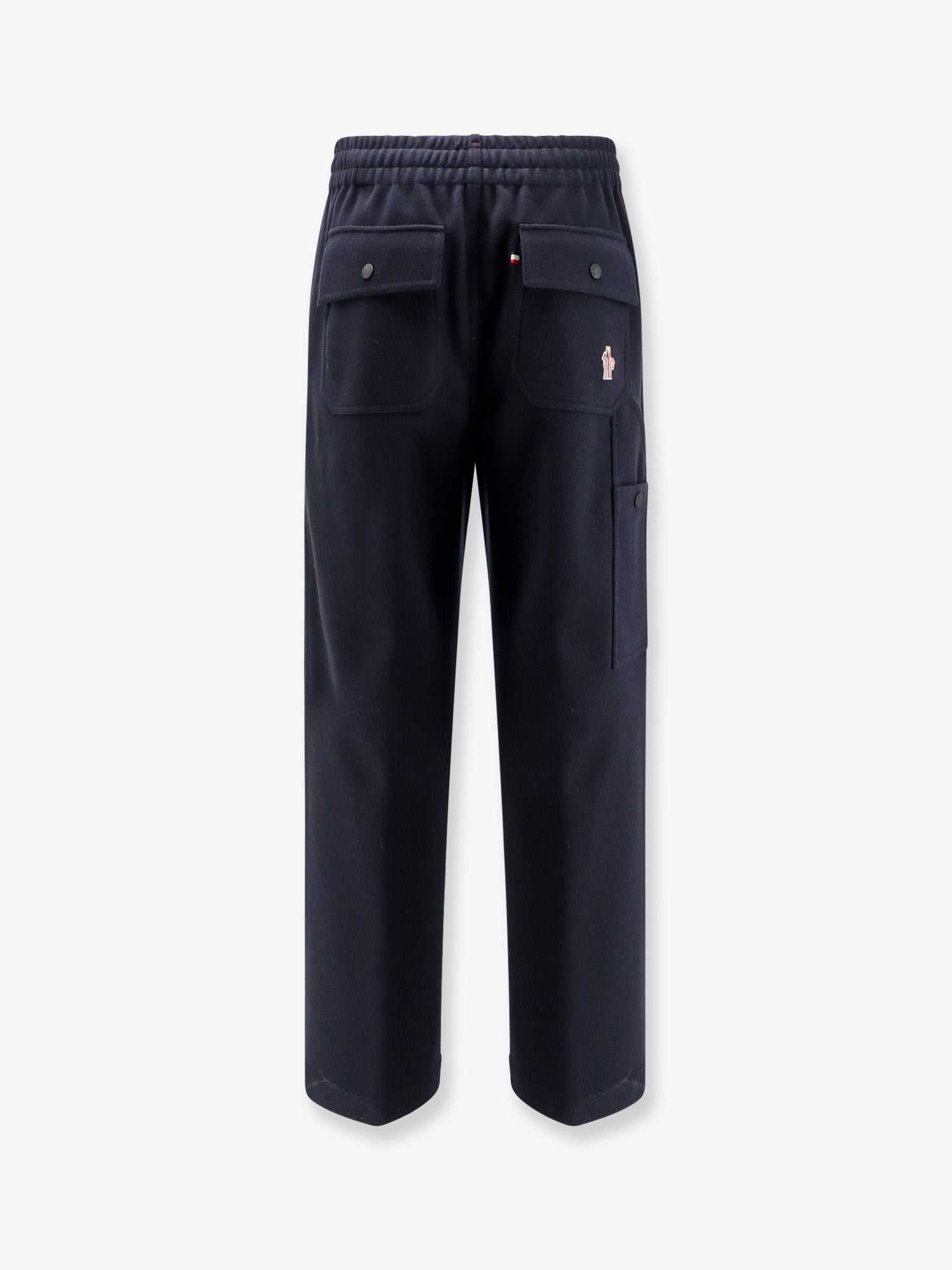 Moncler Grenoble Interlock Trousers With Embossed Logo