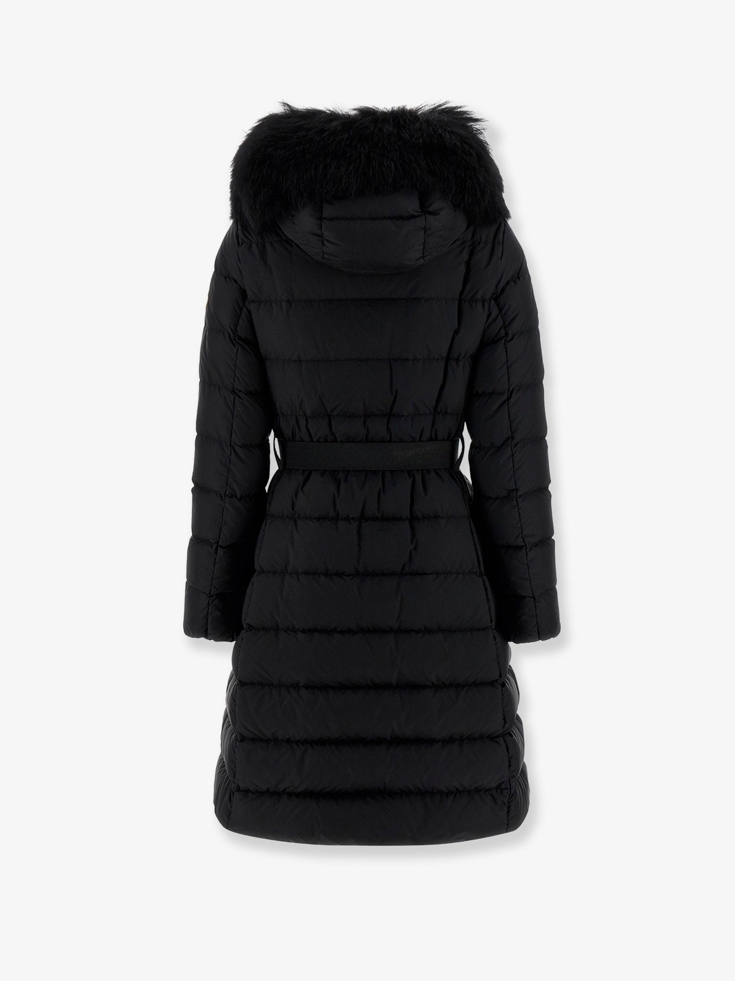 Moncler Khloesse Nylon Long Down Jacket