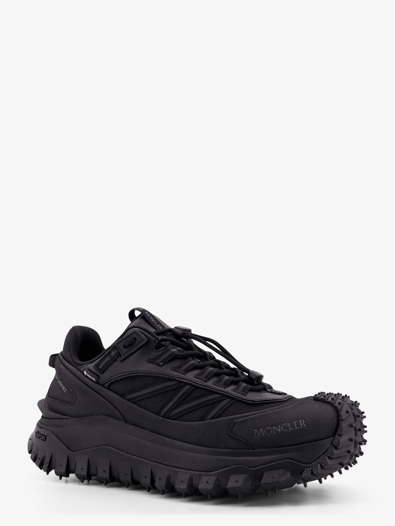 Moncler Trailgrip Gtx Mesh And Leather Sneakers