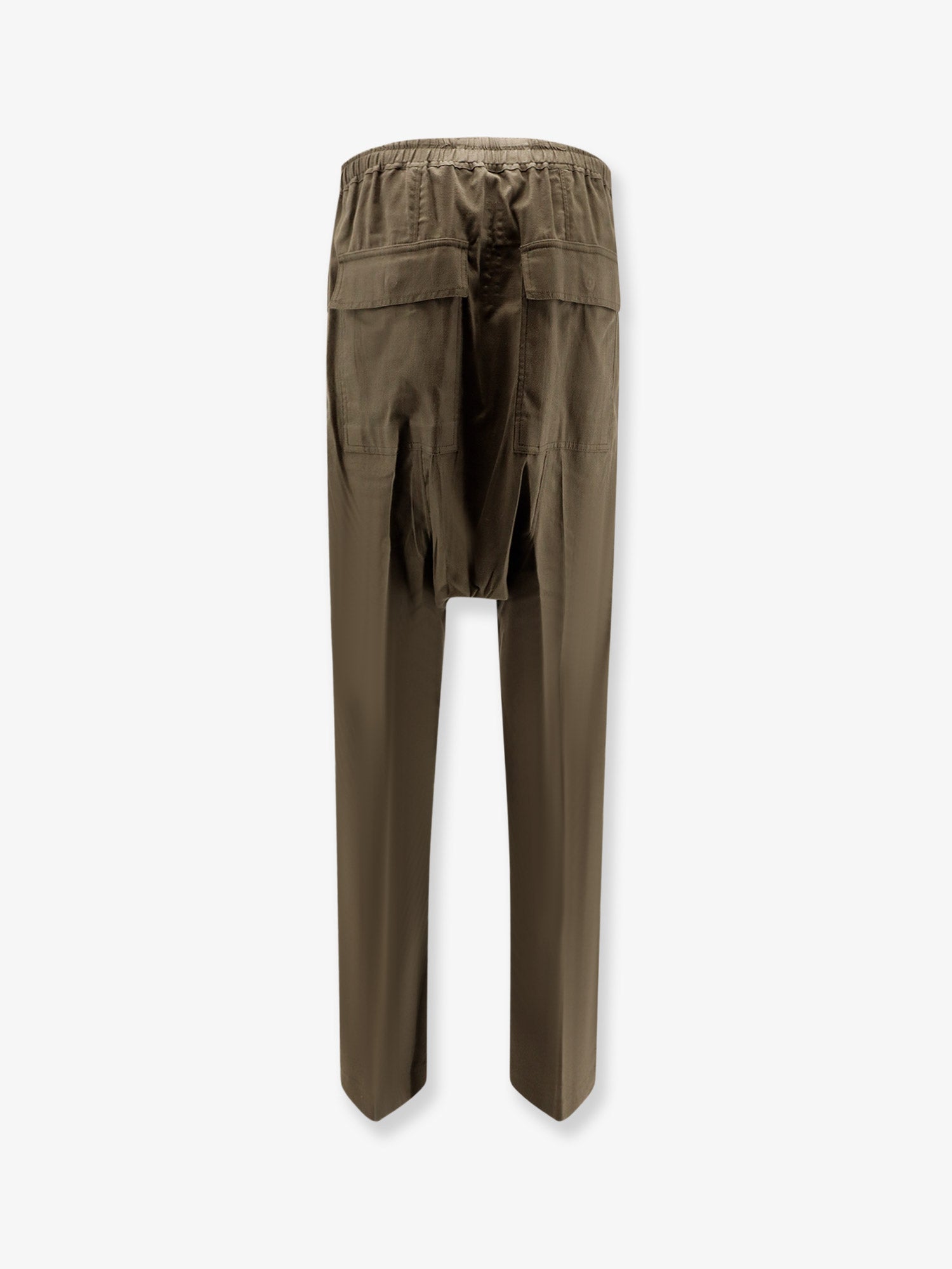 Rick Owens Organic Cotton And Certified Silk Trousers