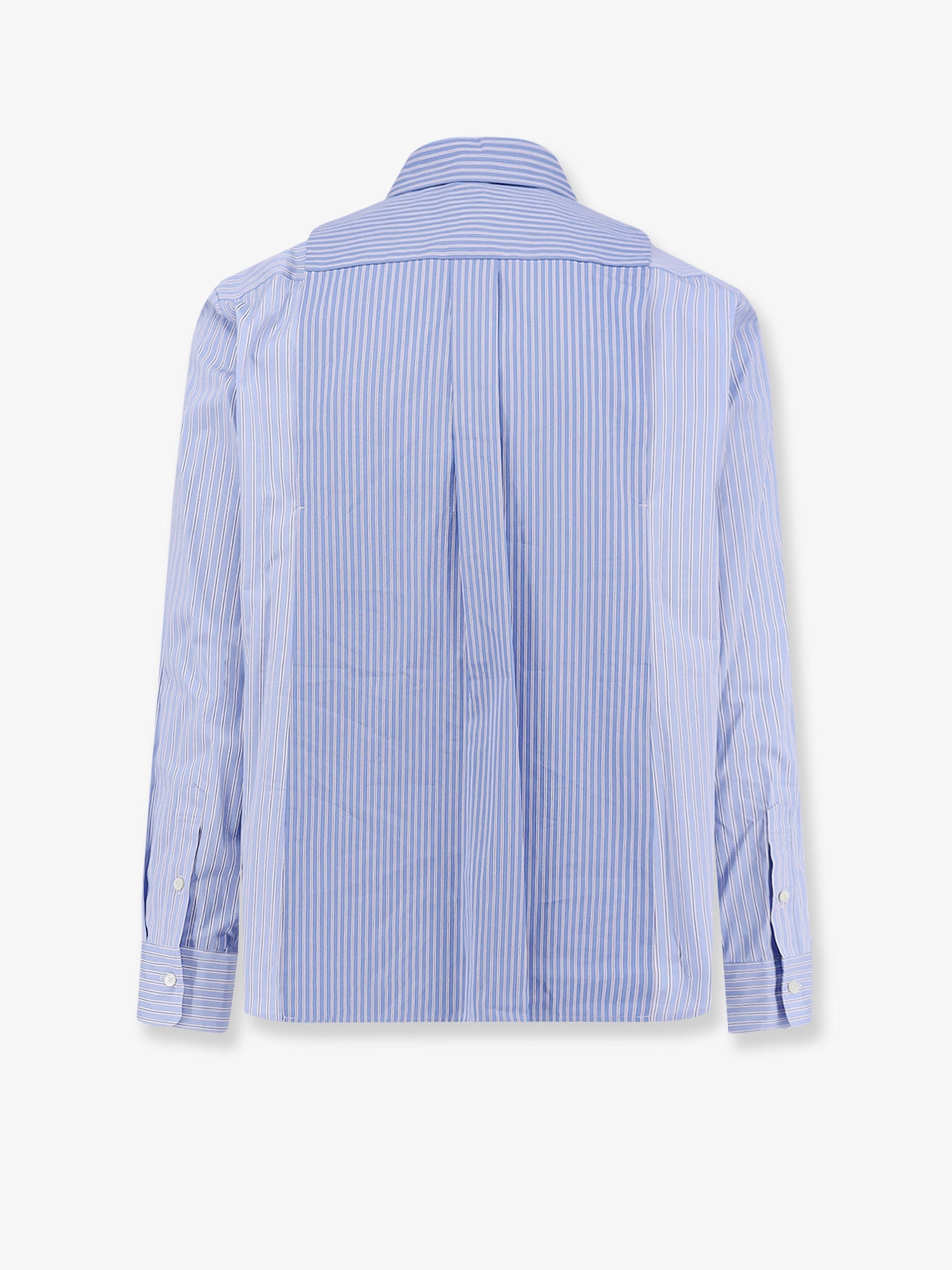Sacai Striped Cotton Popeline Shirt