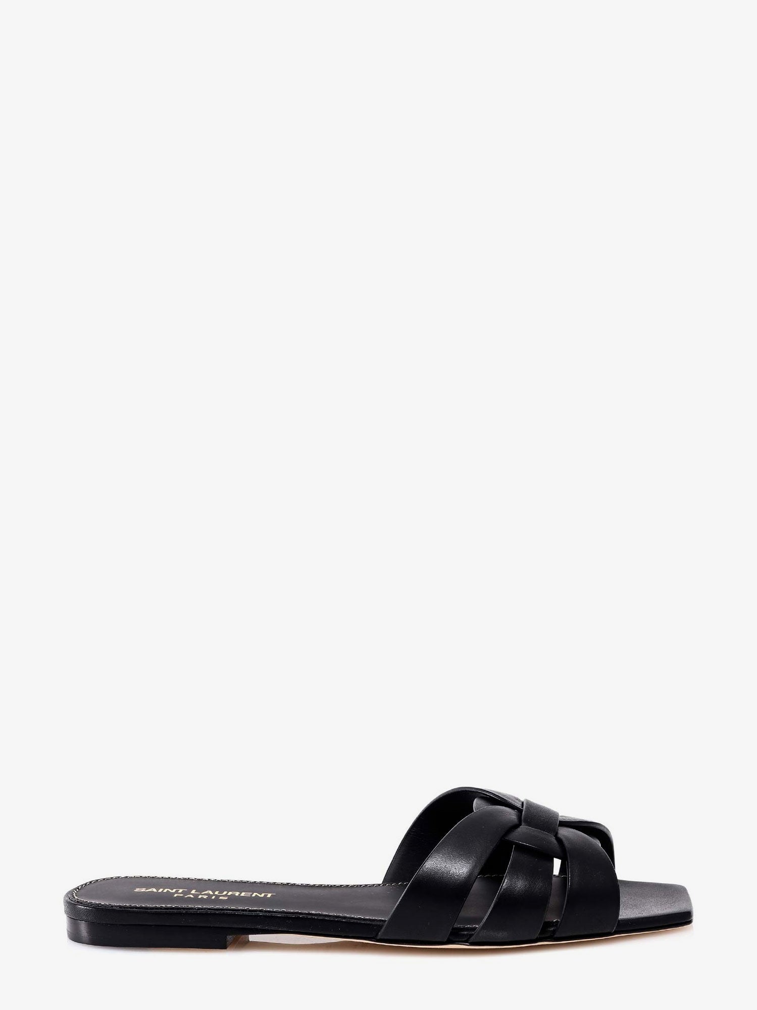 Saint Laurent Tribute 05 Leather Nu Pieds Flat Sandals