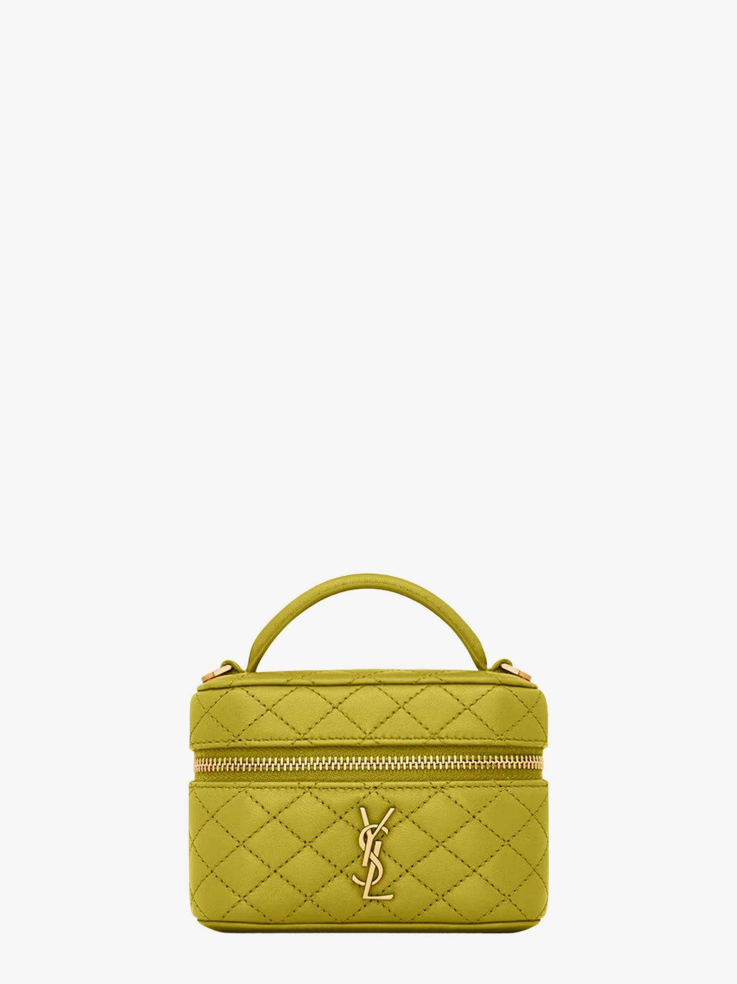 Saint Laurent Vanity Gaby Micro Leather Shoulder Bag