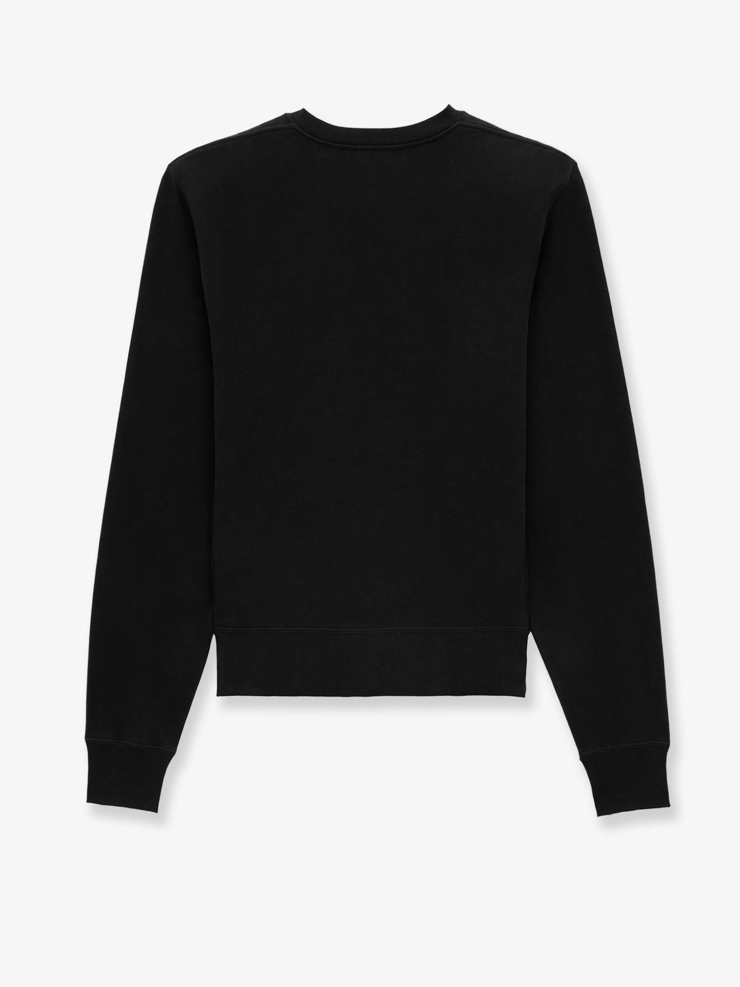 Saint Laurent Certified Cotton Sweatshirt With Cassandre Embroidery