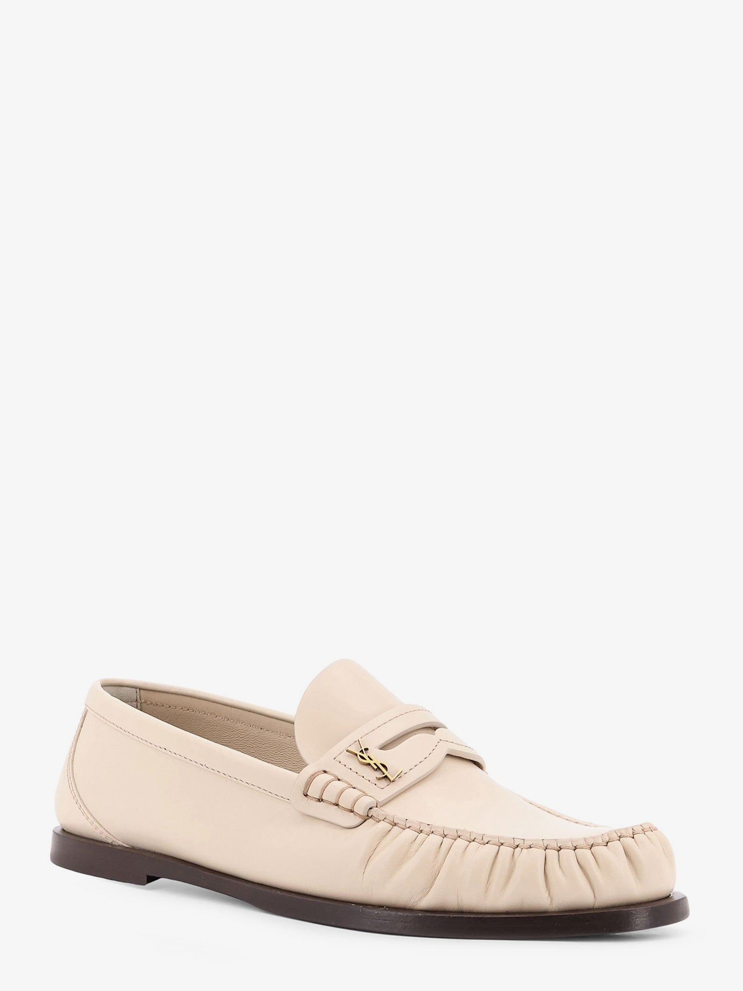 Saint Laurent Laurent 05 Moc Leather Loafers