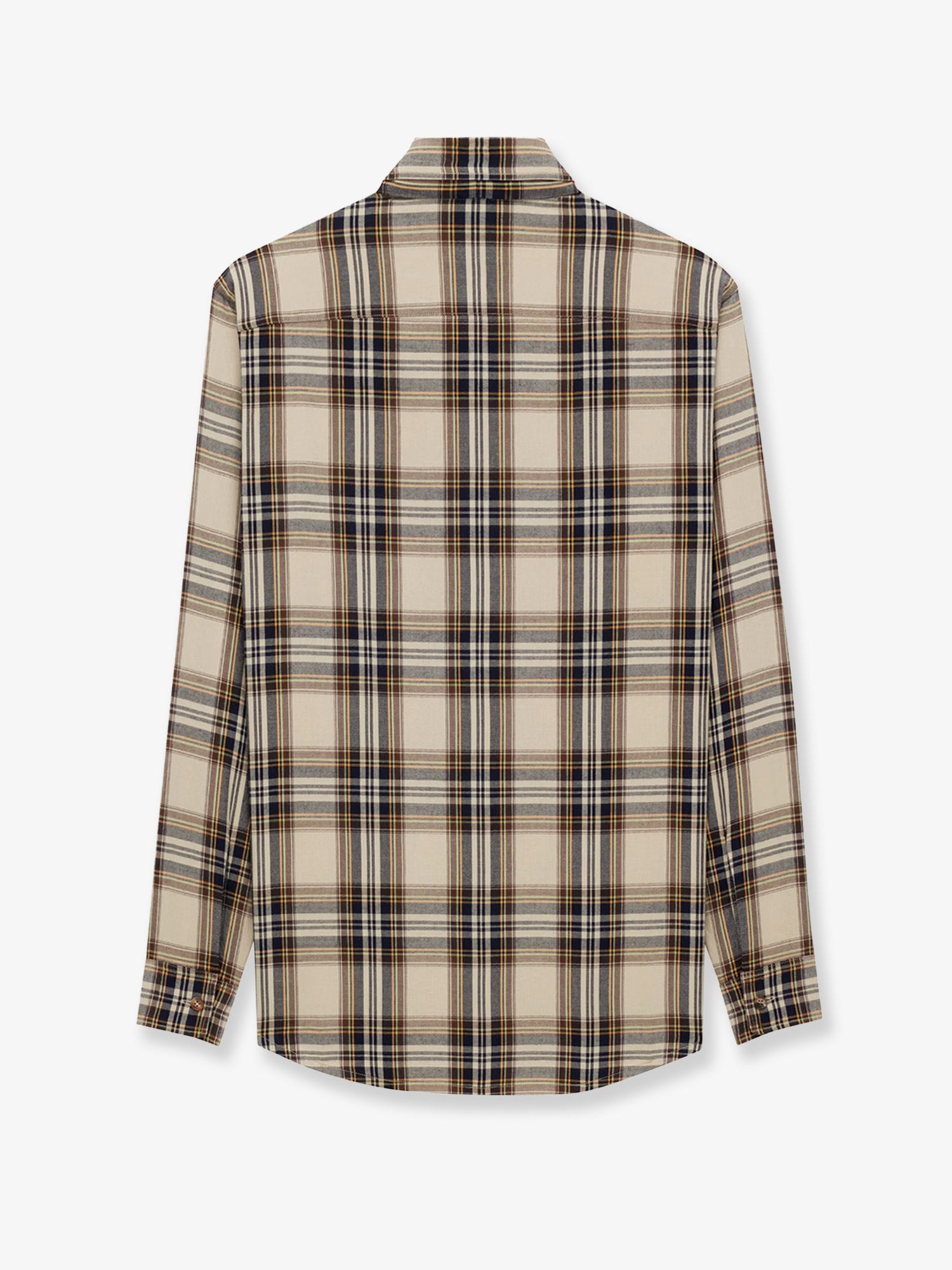 Saint Laurent Cotton Tartan Lavallière Shirt