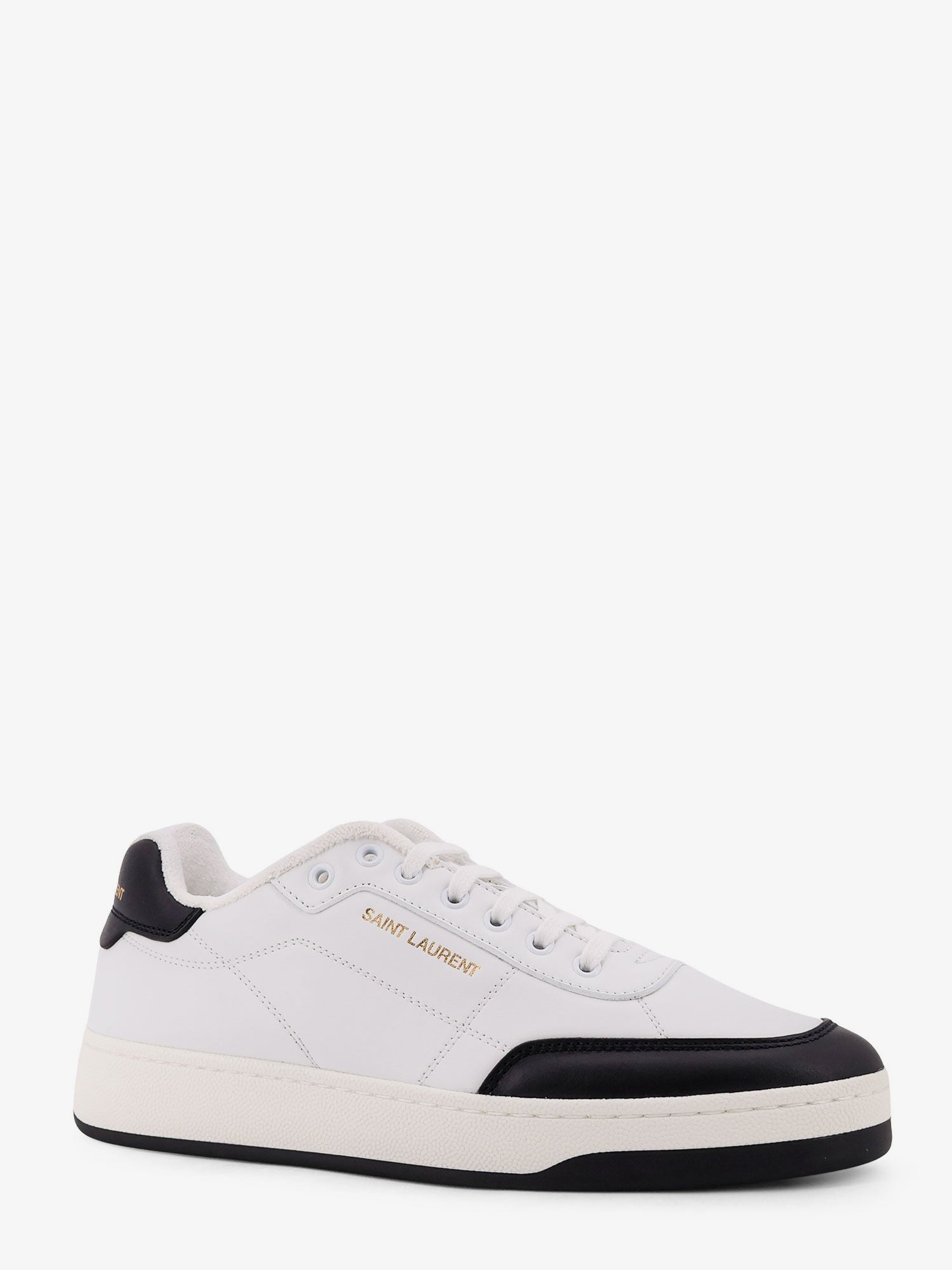 Saint Laurent Sl/61 Sn Leather Sneakers