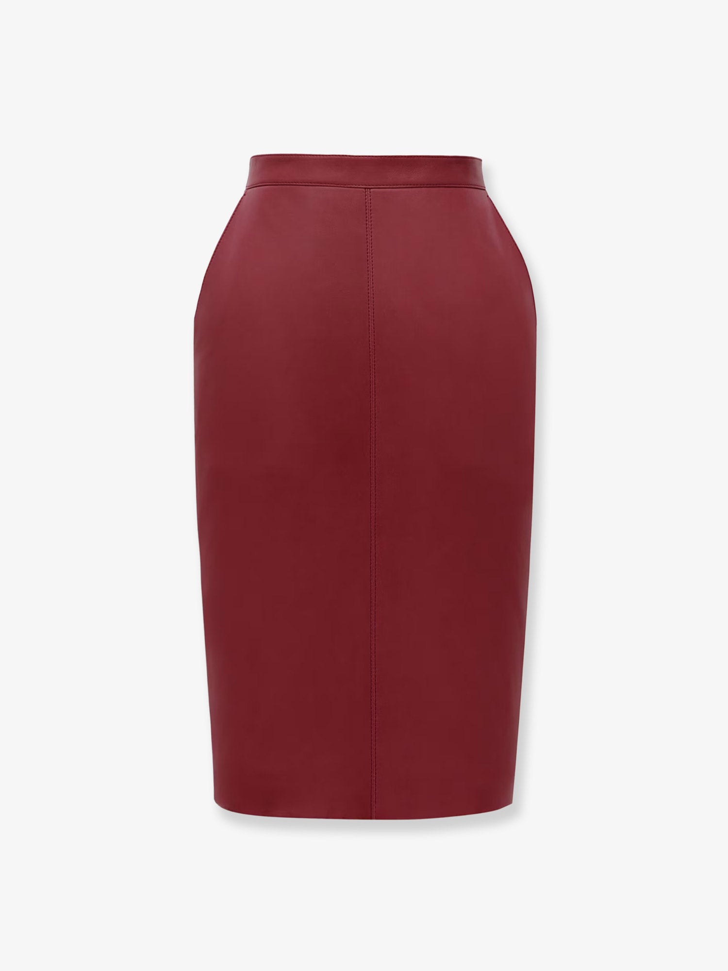 Saint Laurent Cassandra Leather Skirt