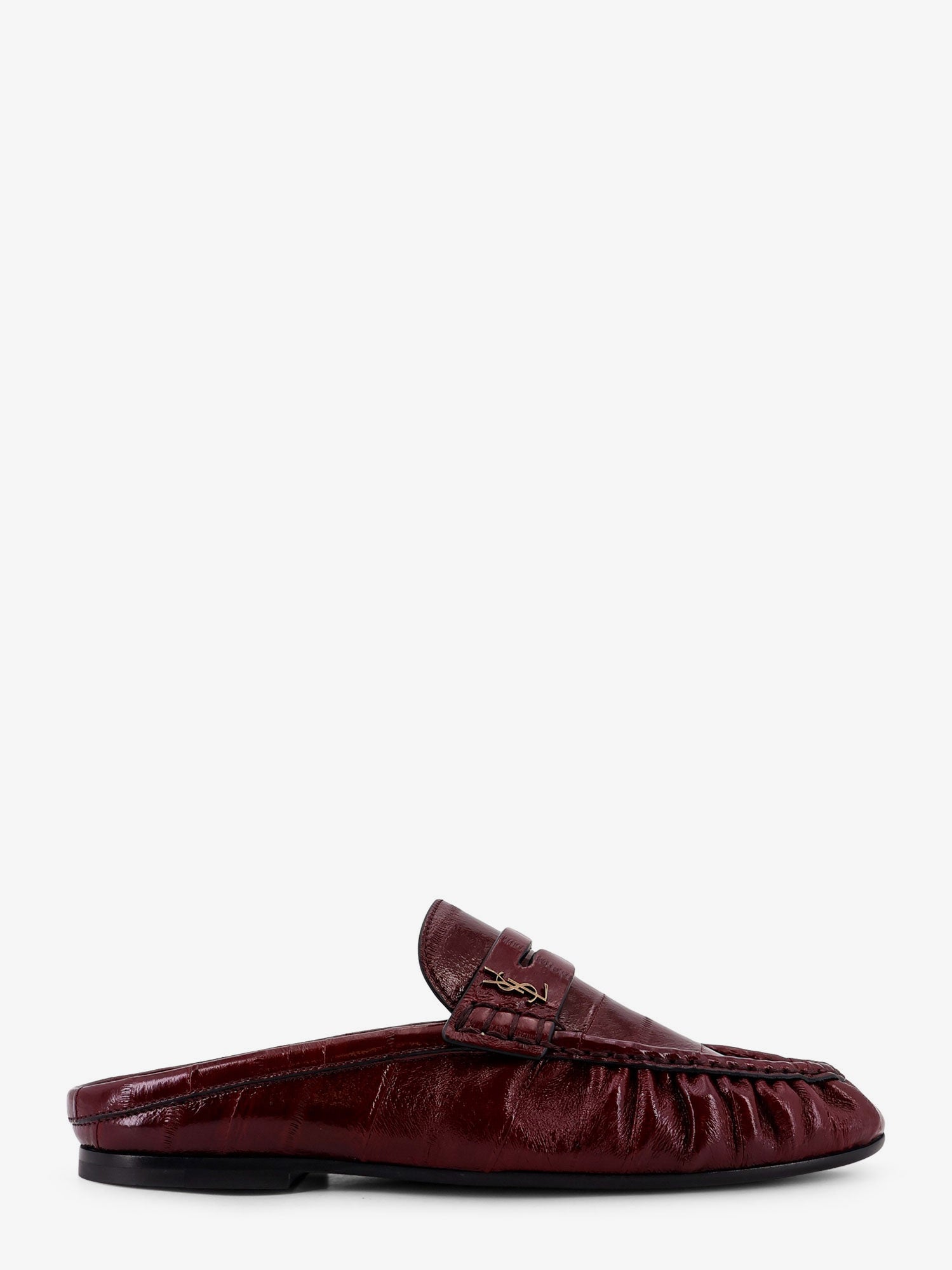 Saint Laurent Le Loafer Eel Leather Mule