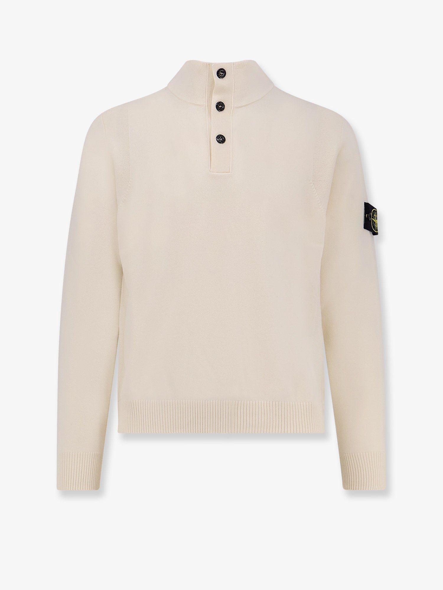 Stone Island Certified Virgin Wool Blend Sweater