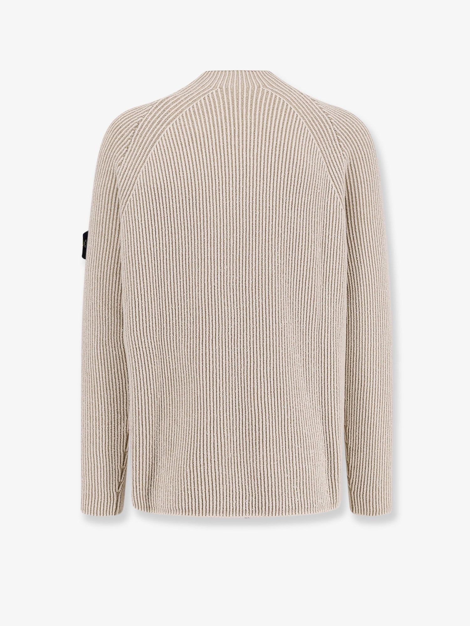 Stone Island Certified Virgin Wool And Cotton Sweater