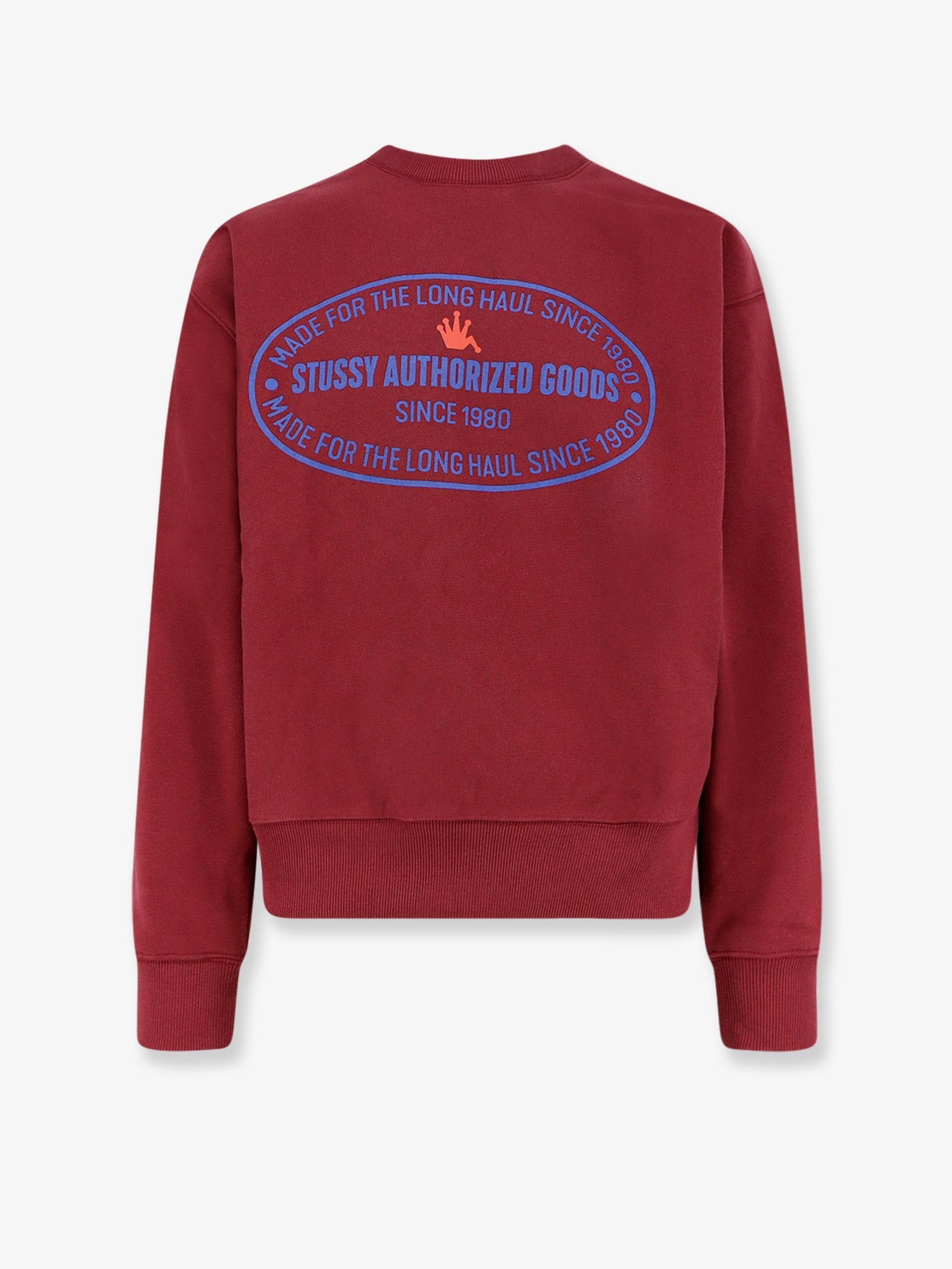 Stüssy Authorized Crew Cotton Blend Sweatshirt