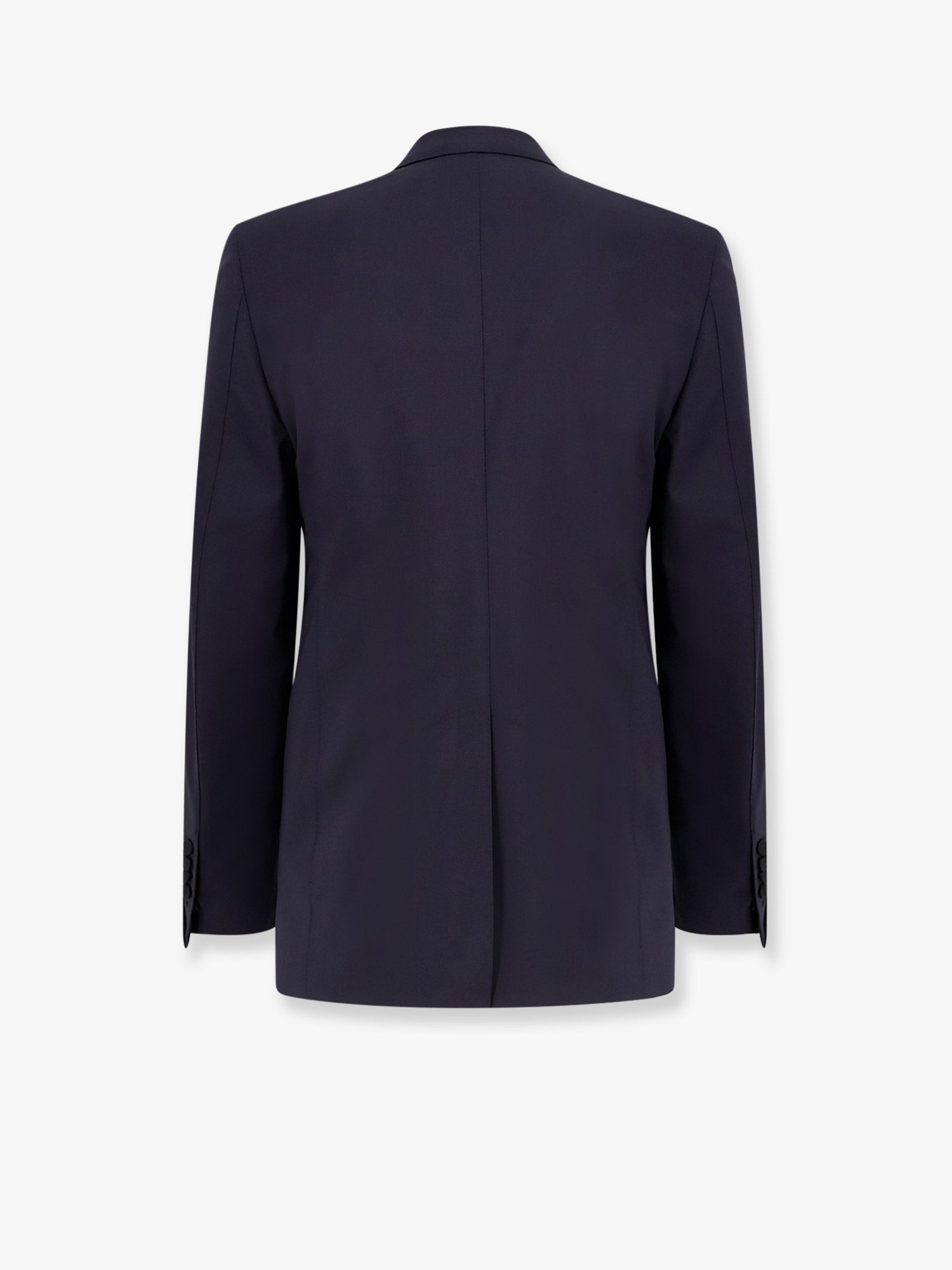 Tom Ford Wool Tuxedo With Contrasting Profiles