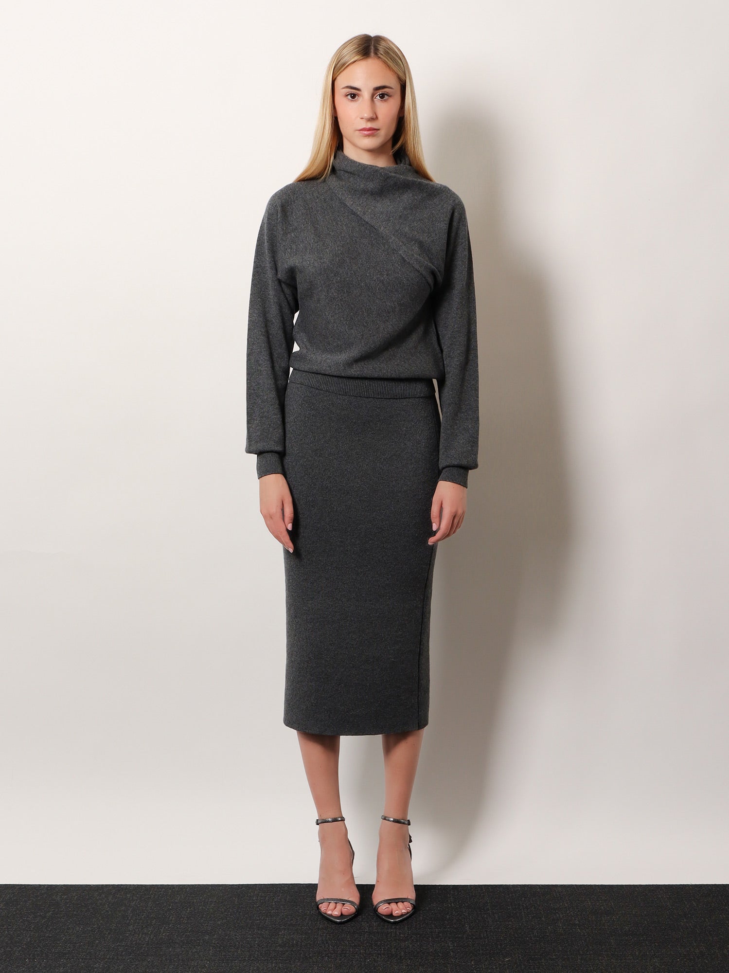 Tom Ford Cashmere And Cotton Pencil Skirt