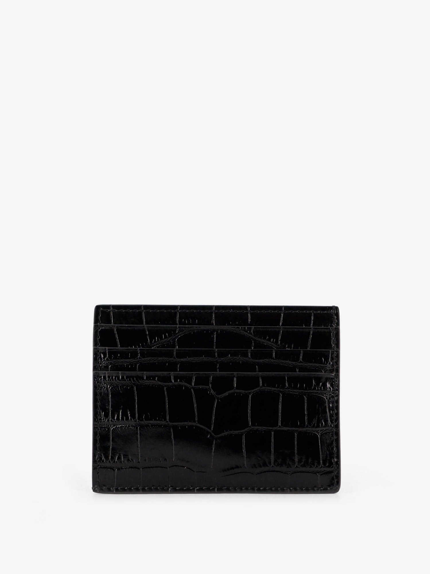 Tom Ford Crocodile-print Leather Cardholder