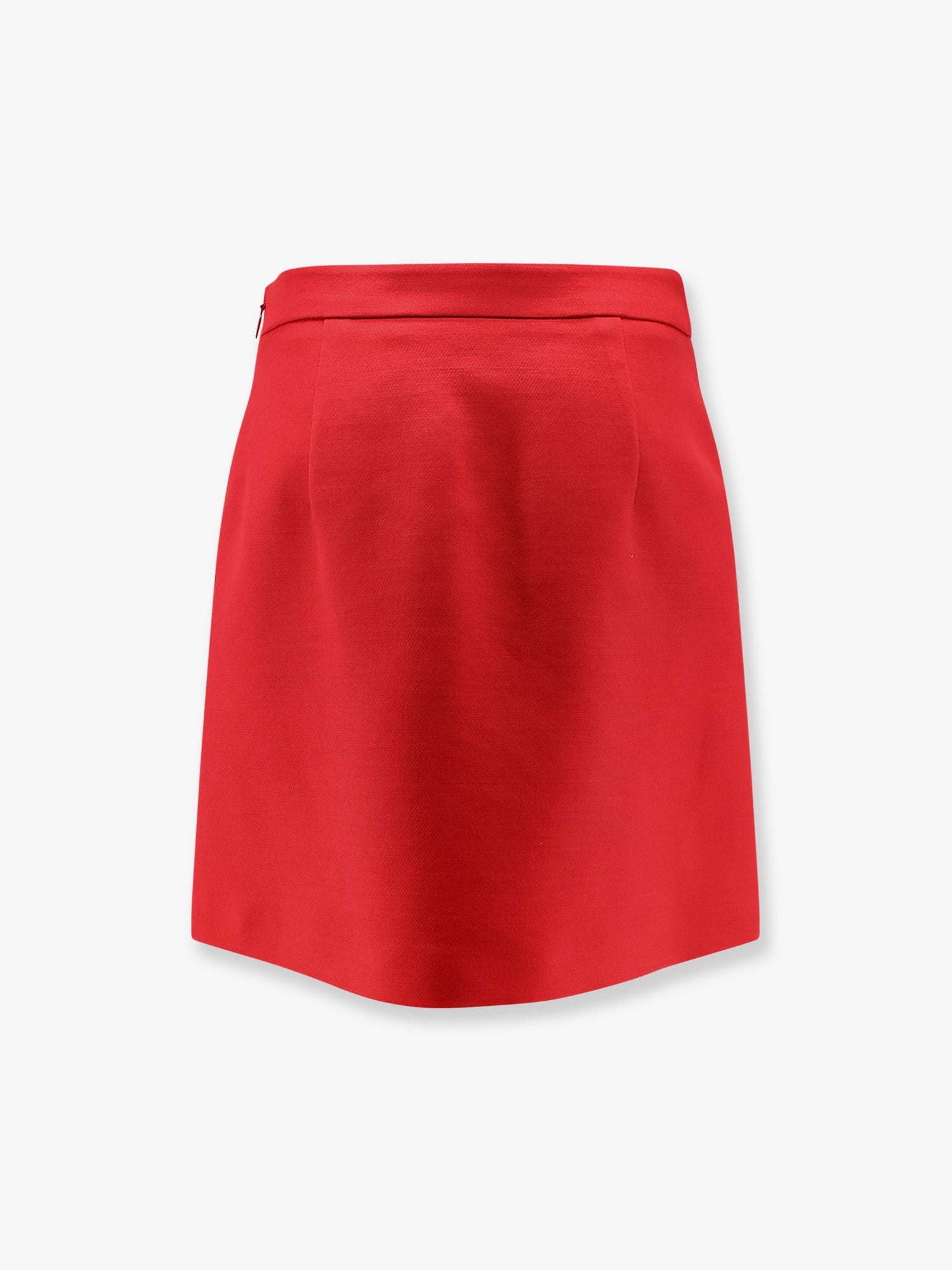 Valentino Crepe Couture Skirt With Heart Jewel Buttons