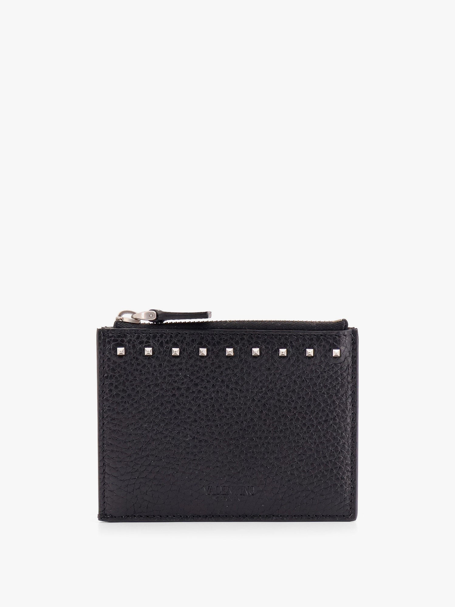 Valentino Valentino Garavani Rockstud Leather Card Holder