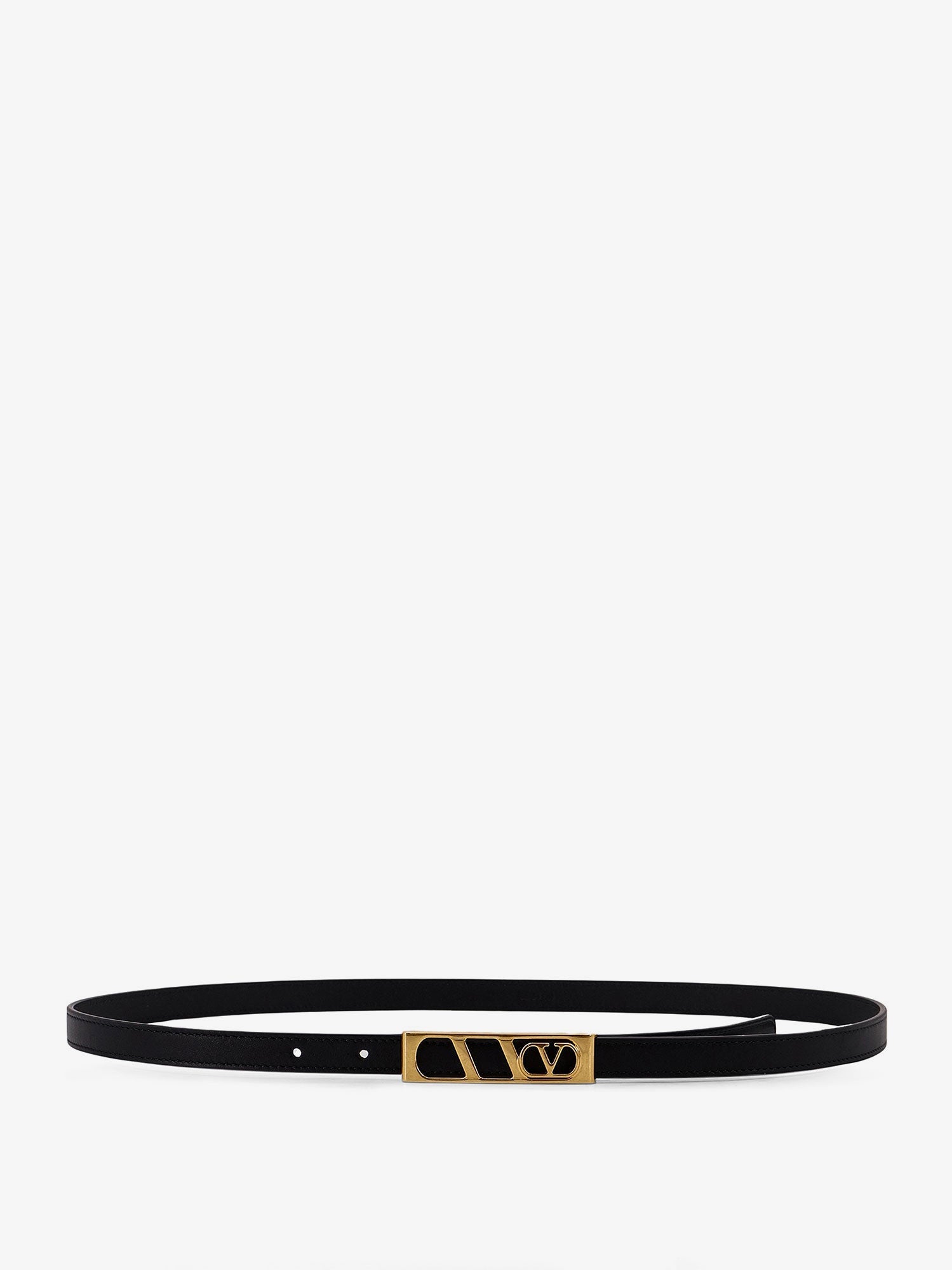 Valentino Vlogo Leather Belt