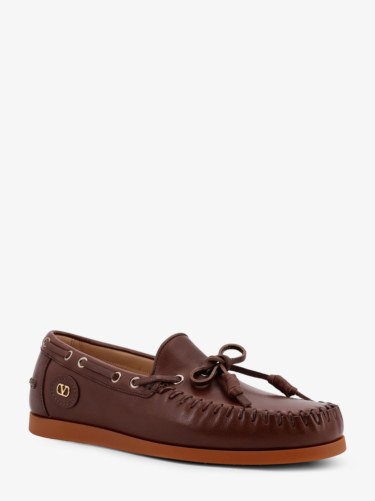 Valentino Palm Avenue Leather Loafers