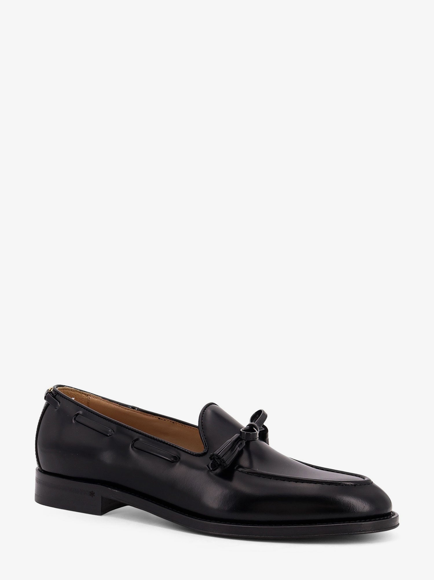Valentino Bowshire Leather Loafers