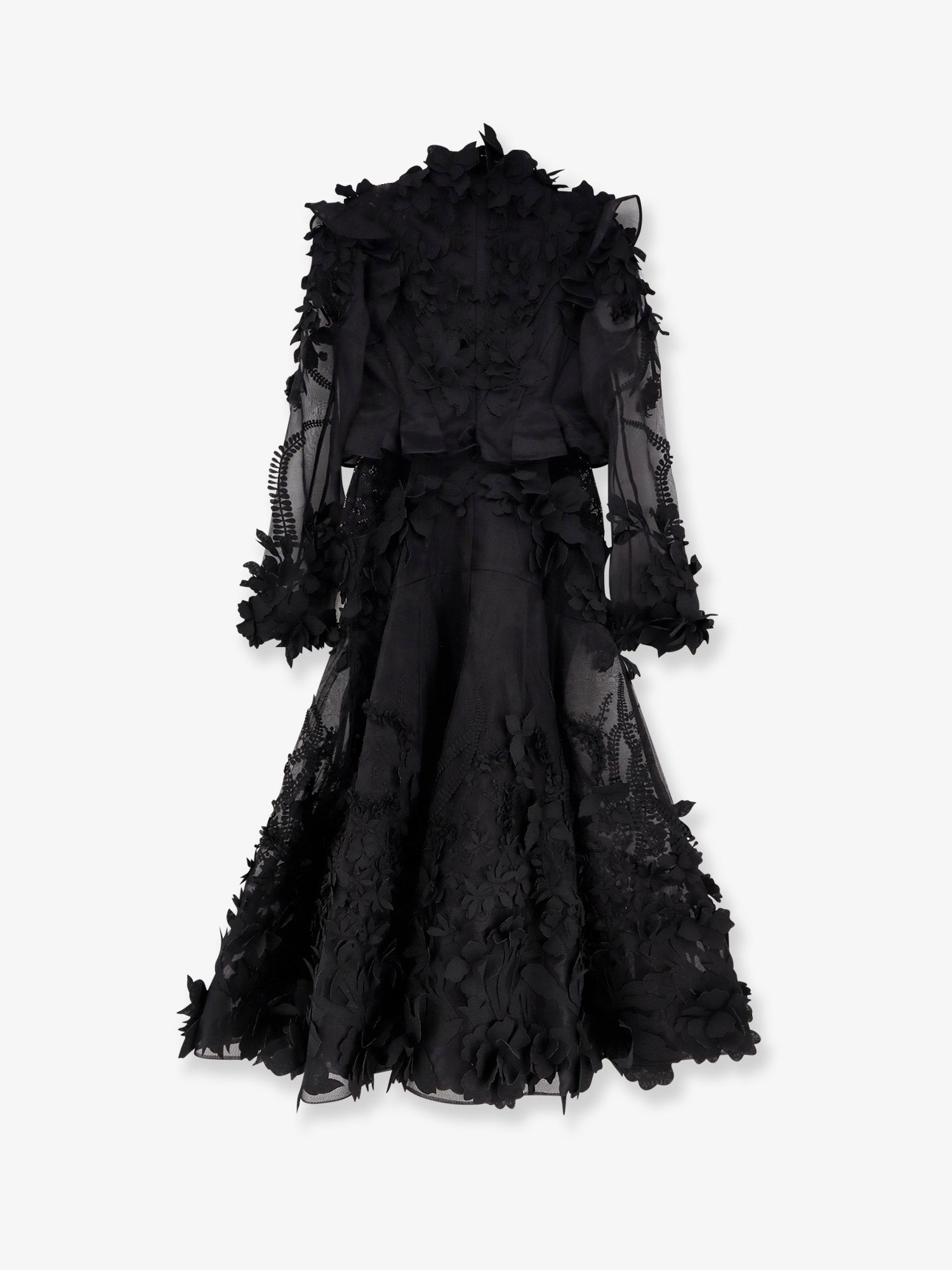 Zimmermann Hypnotic Applique Dress Long Dress