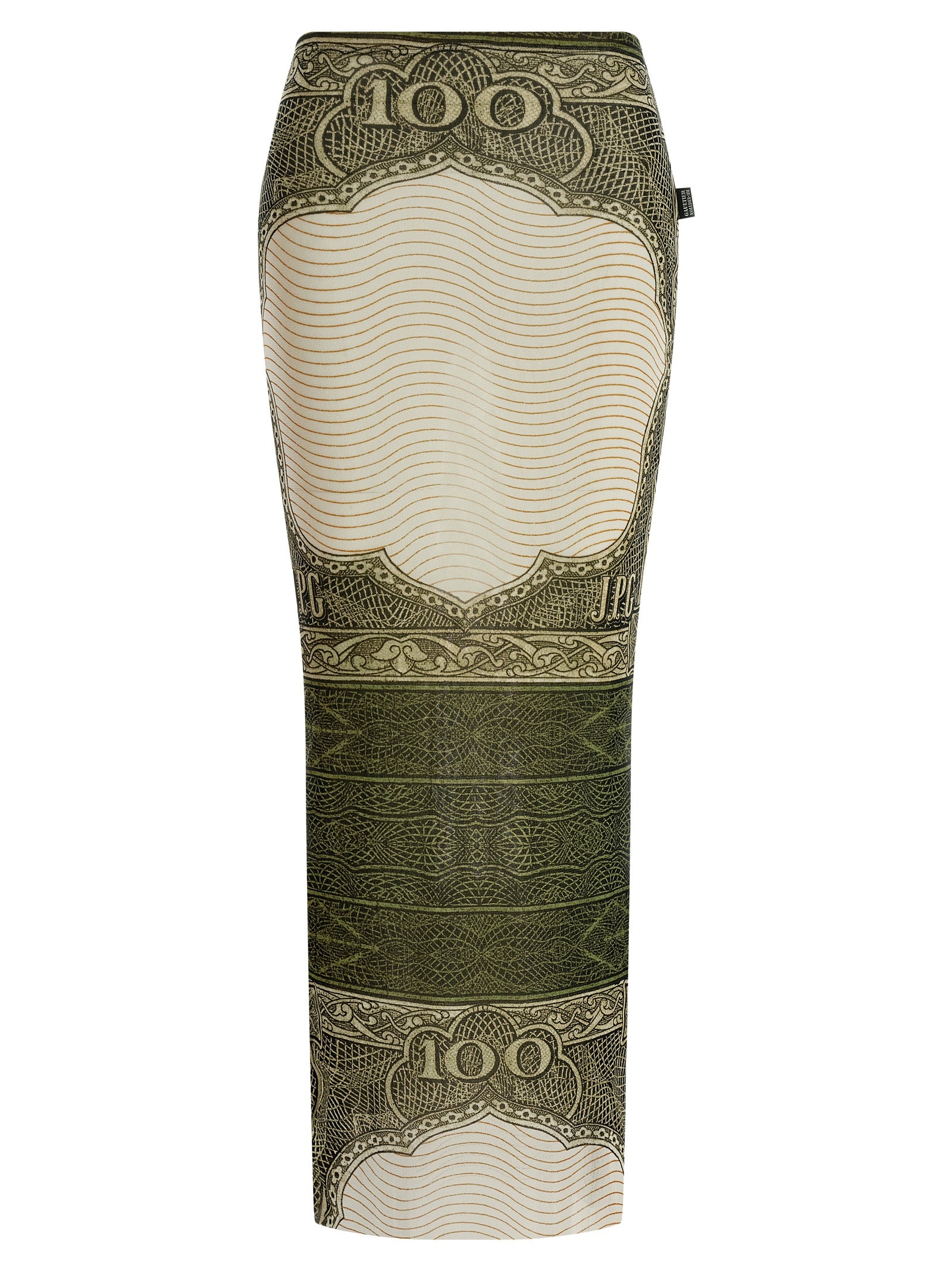 Jean Paul Gaultier 'Re-Edition - The Green Cartouche' Skirt