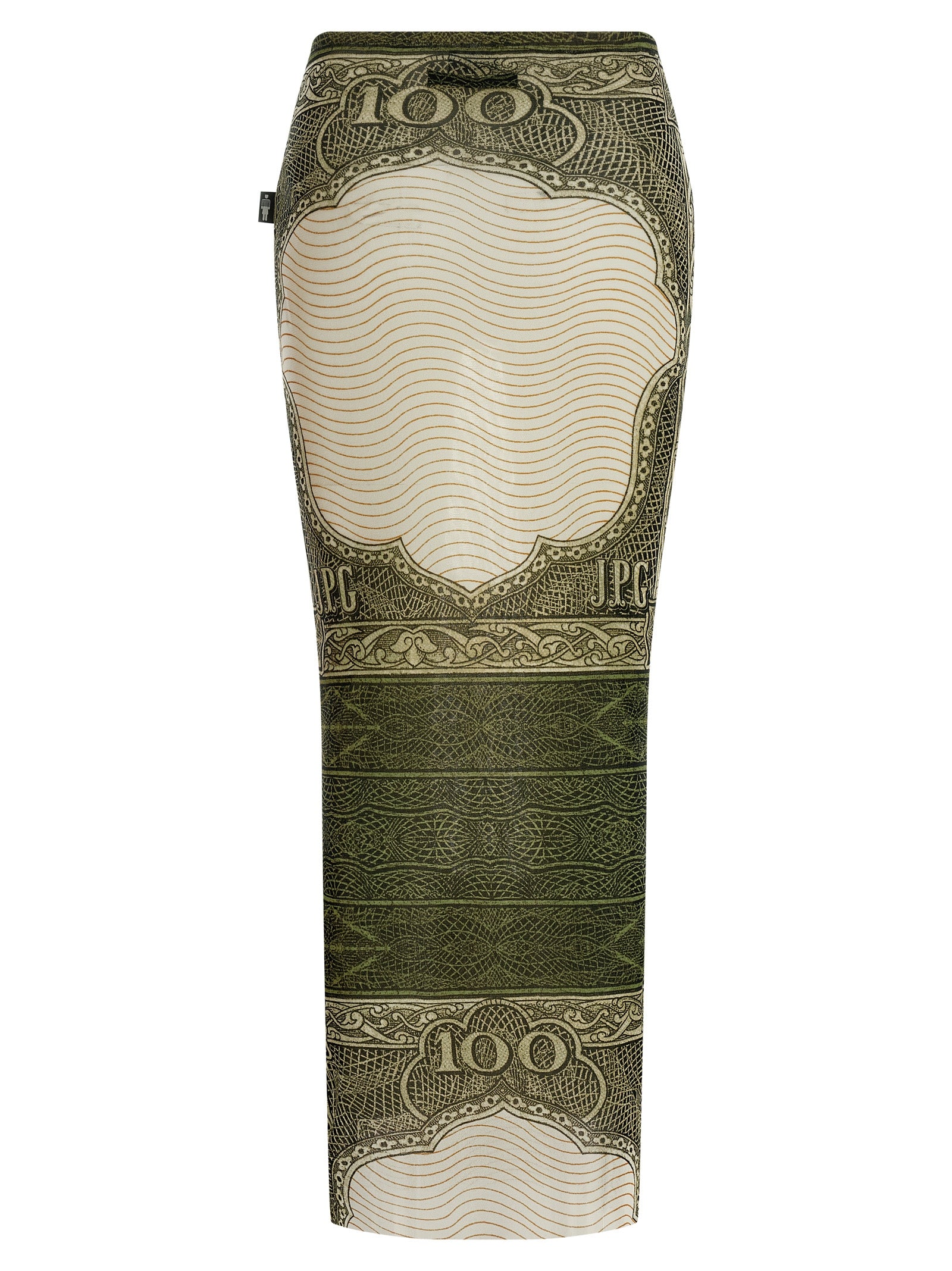 Jean Paul Gaultier 'Re-Edition - The Green Cartouche' Skirt