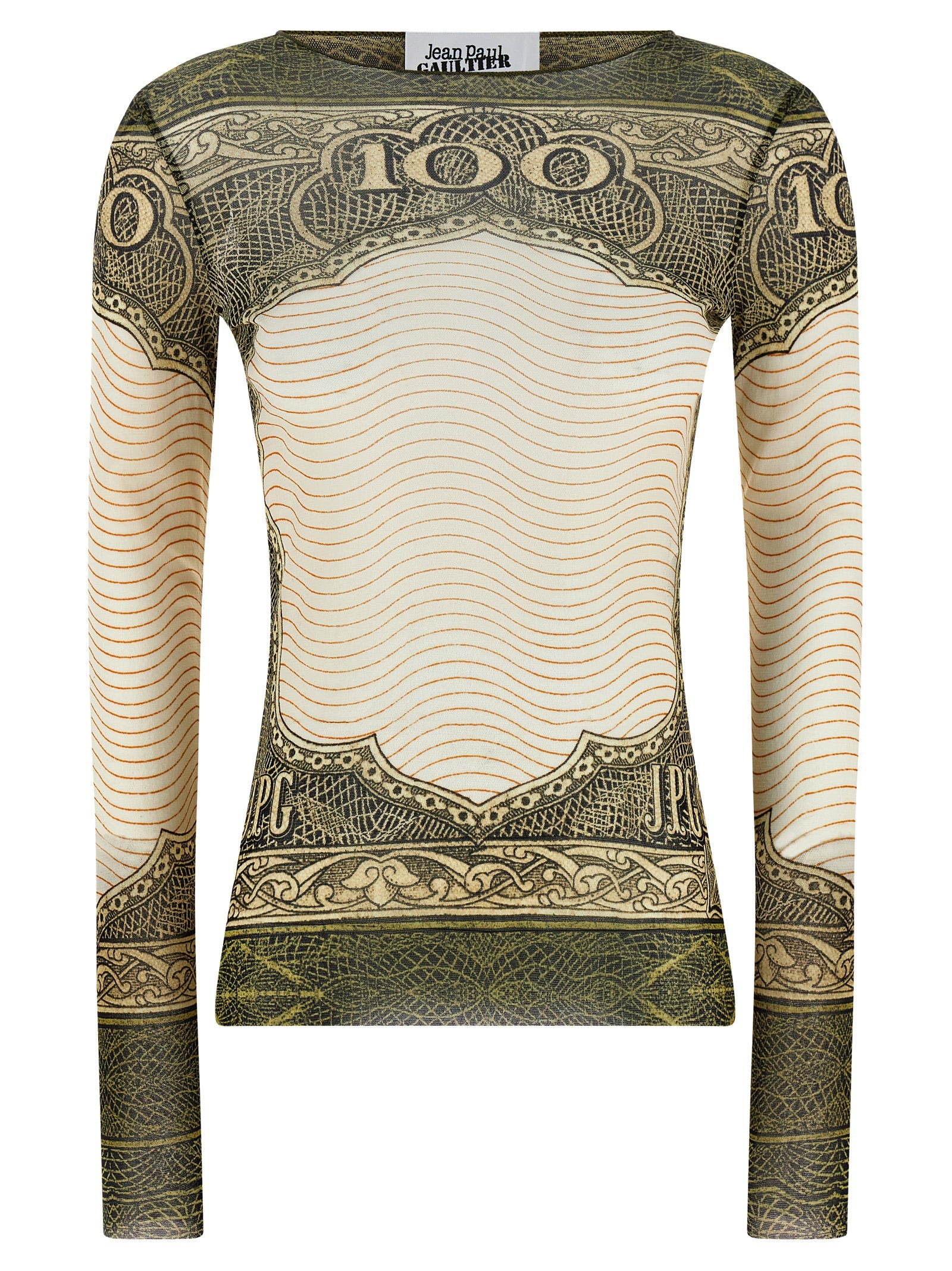 Jean Paul Gaultier 'Re-Edition - The Green Cartouche' Top