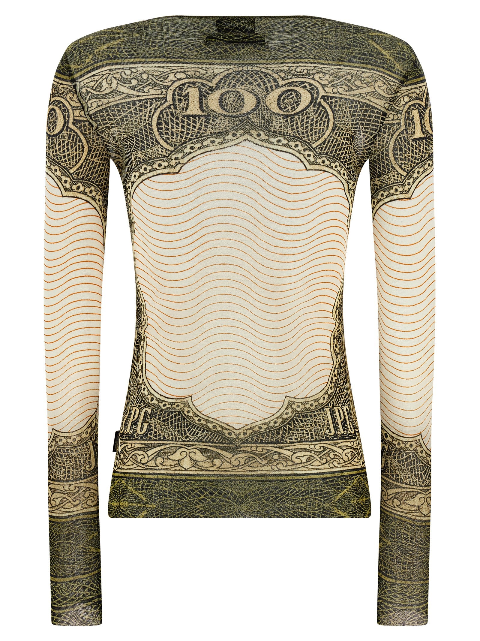 Jean Paul Gaultier 'Re-Edition - The Green Cartouche' Top