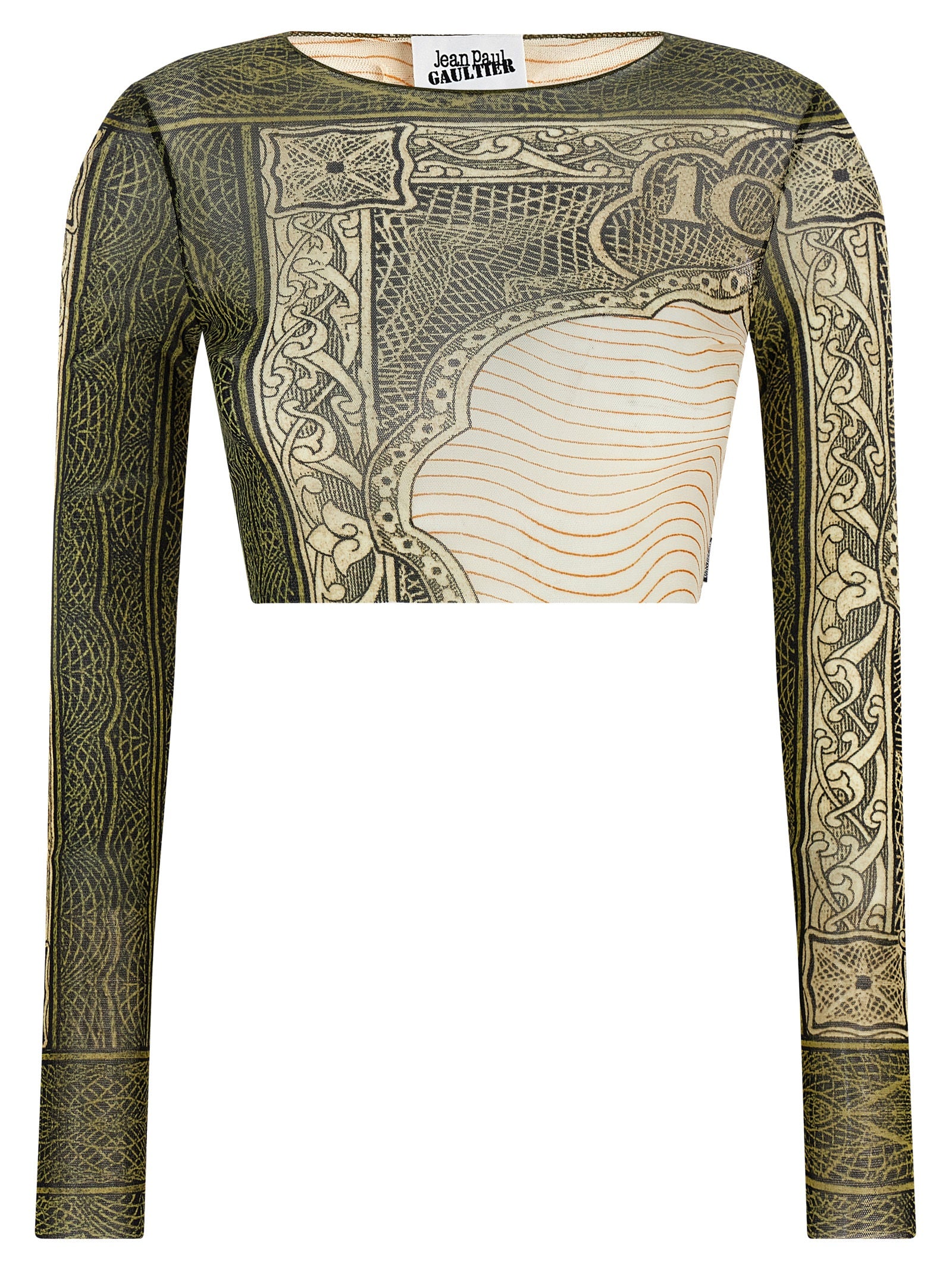 Jean Paul Gaultier 'Re-Edition - The Green Cartouche' Top