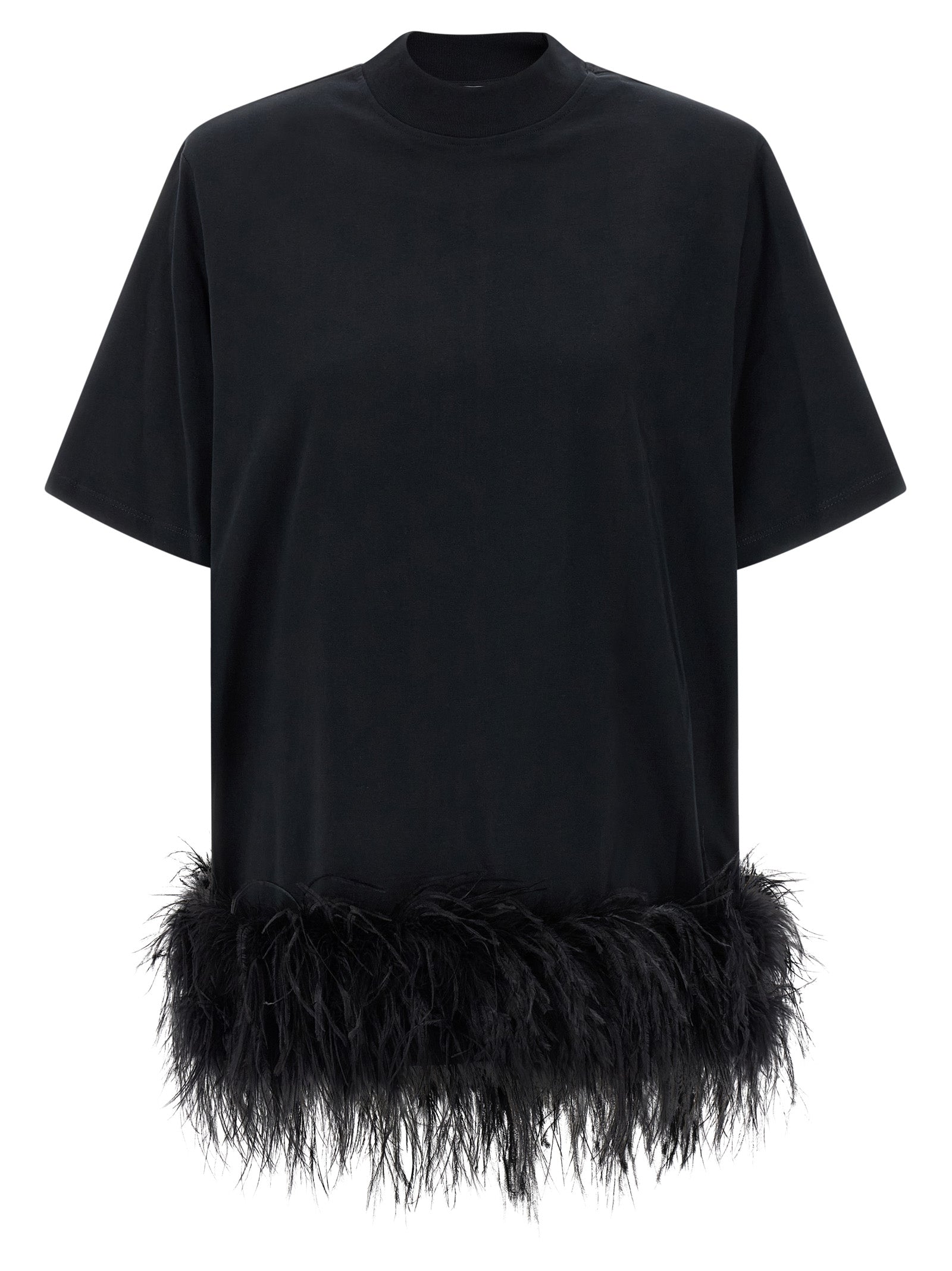 The Attico Feather Dress