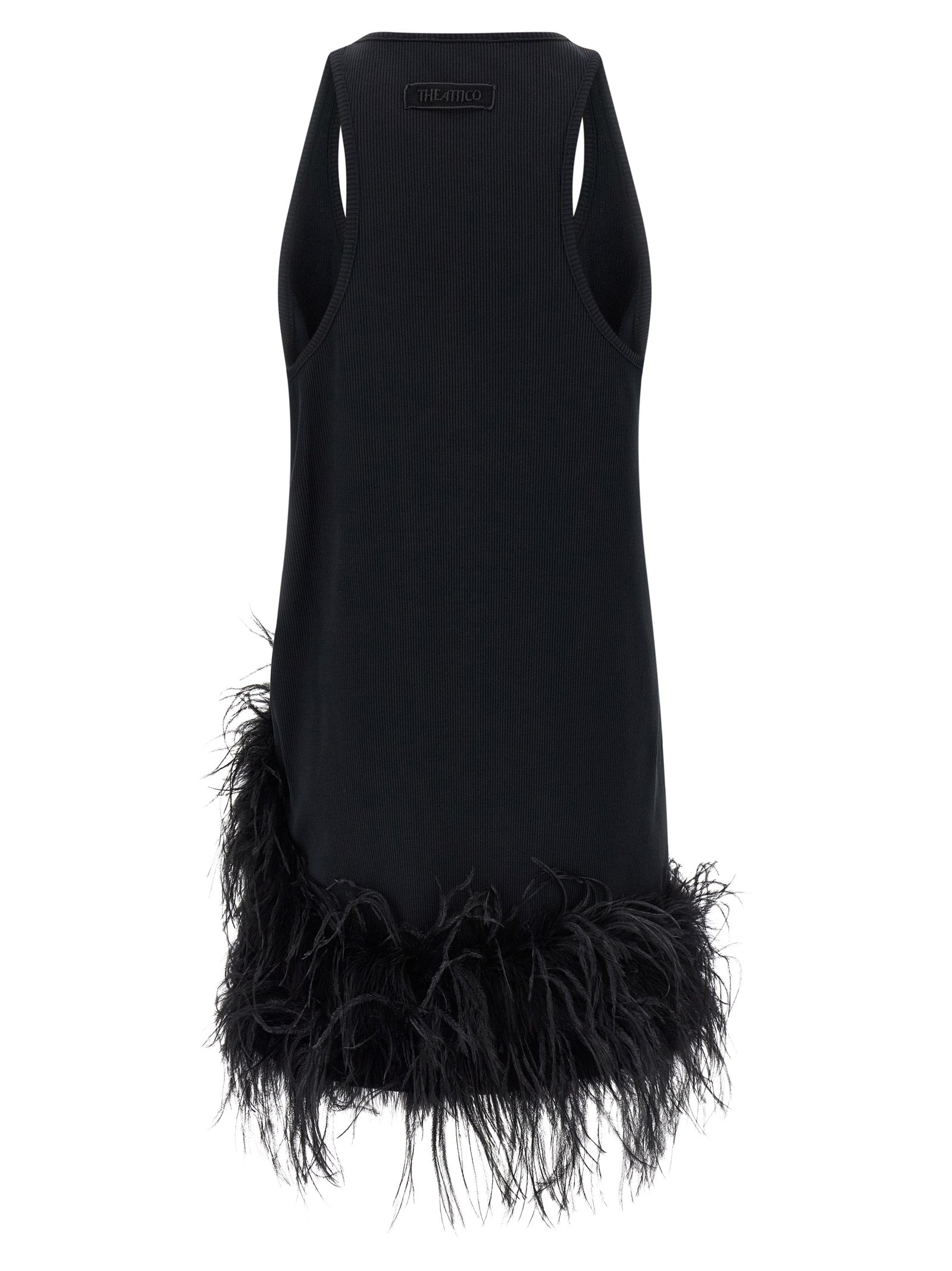 The Attico Feather Dress