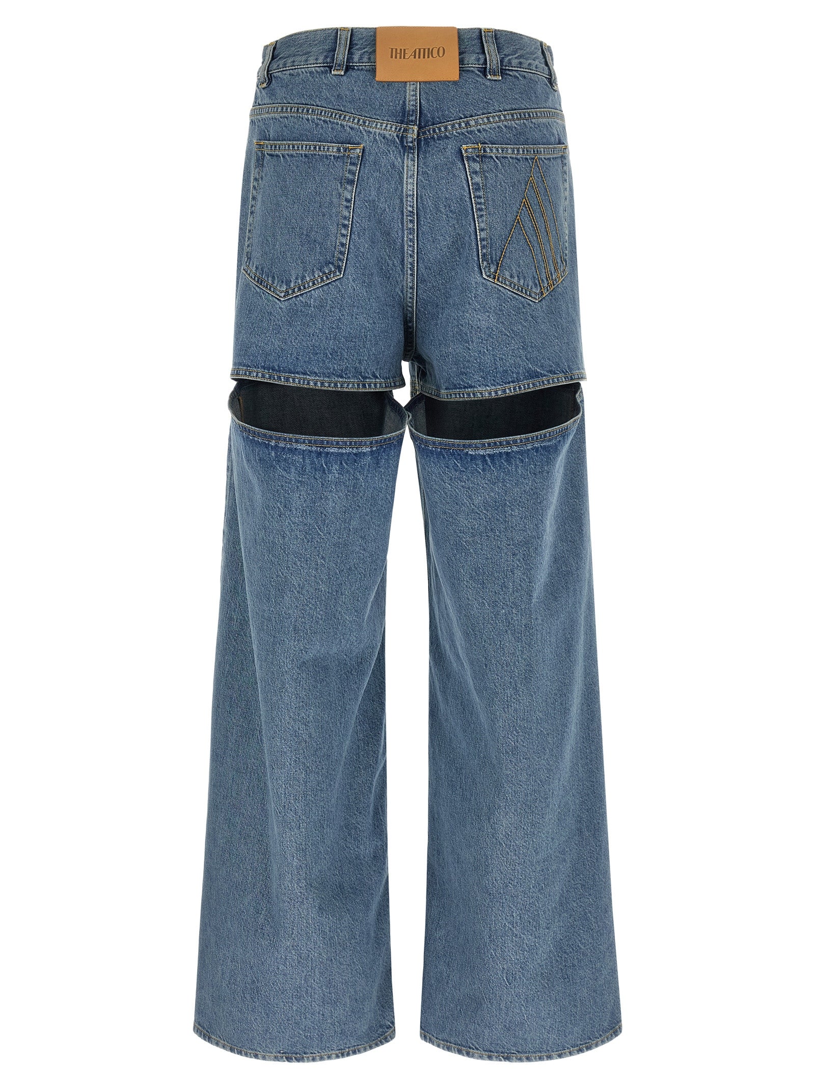 The Attico Cut-Out Jeans