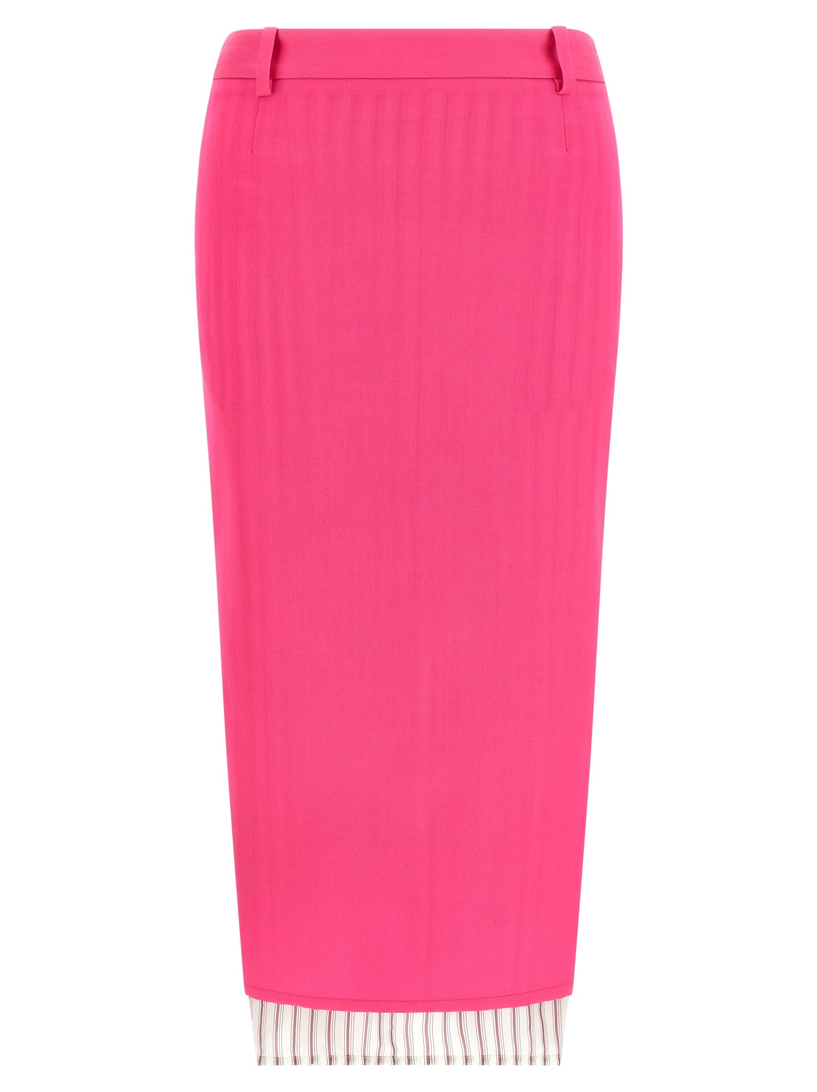 The Attico Double Layer Skirt