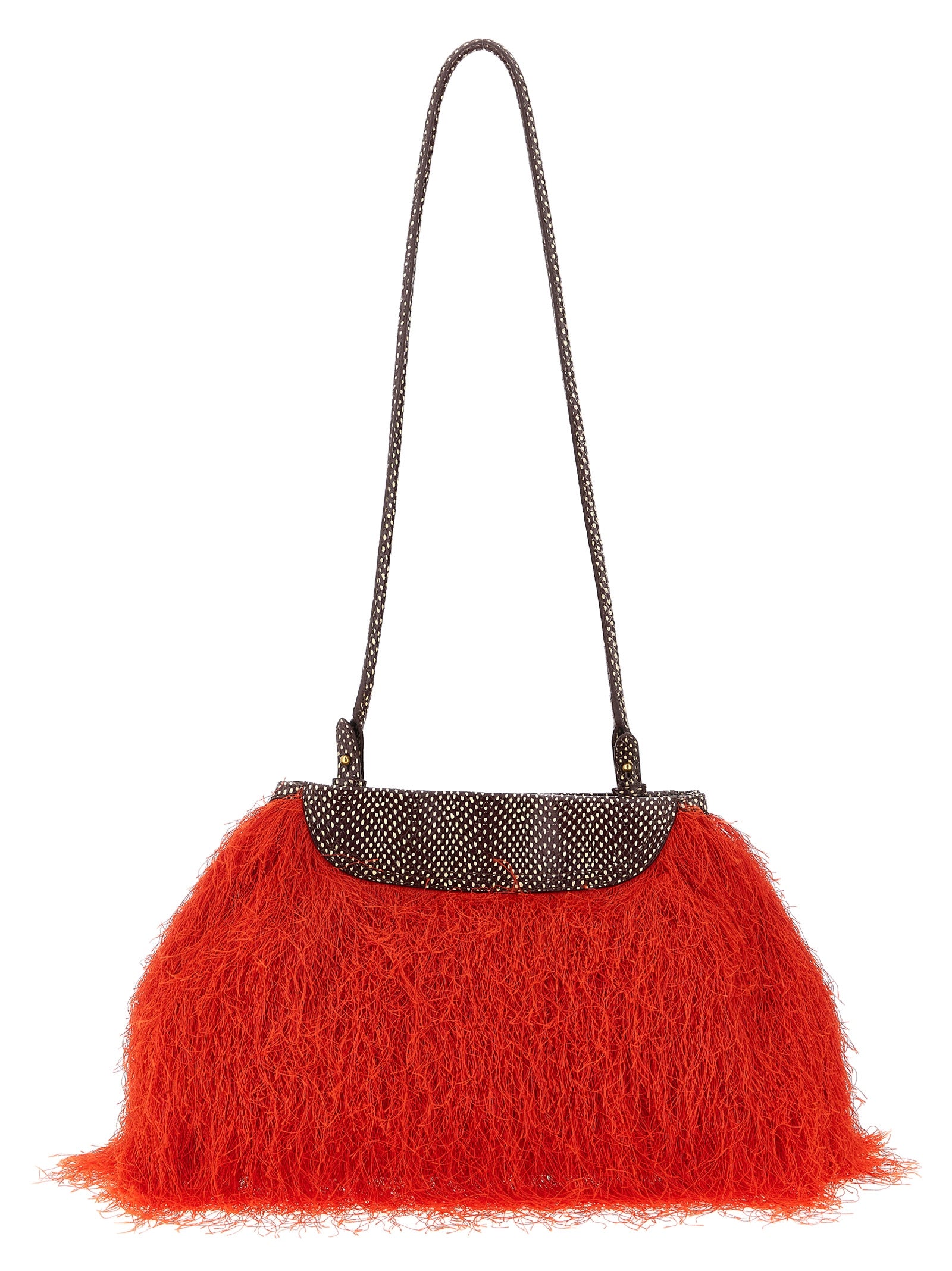 Dries Van Noten Fringed Clutch