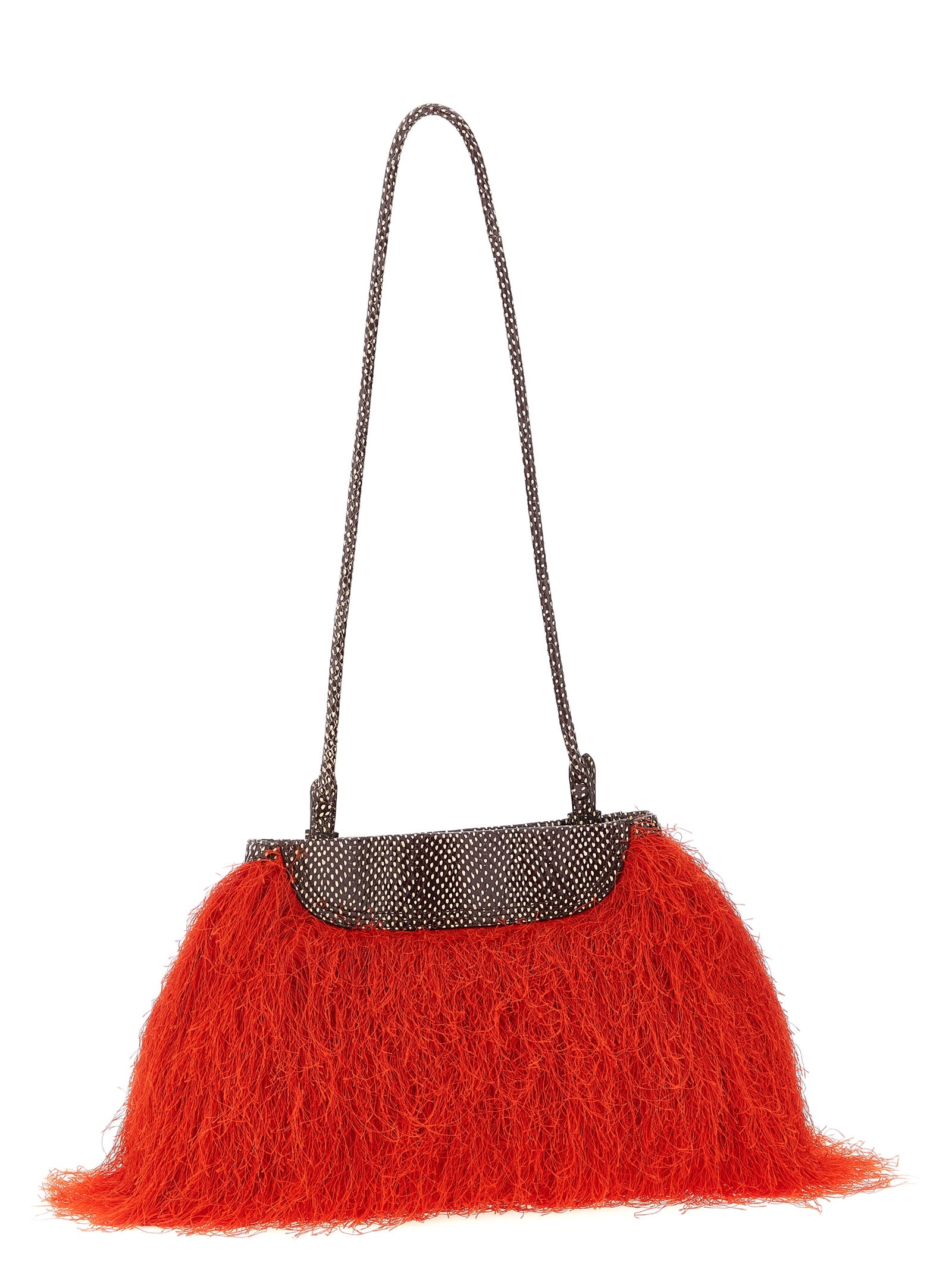 Dries Van Noten Fringed Clutch