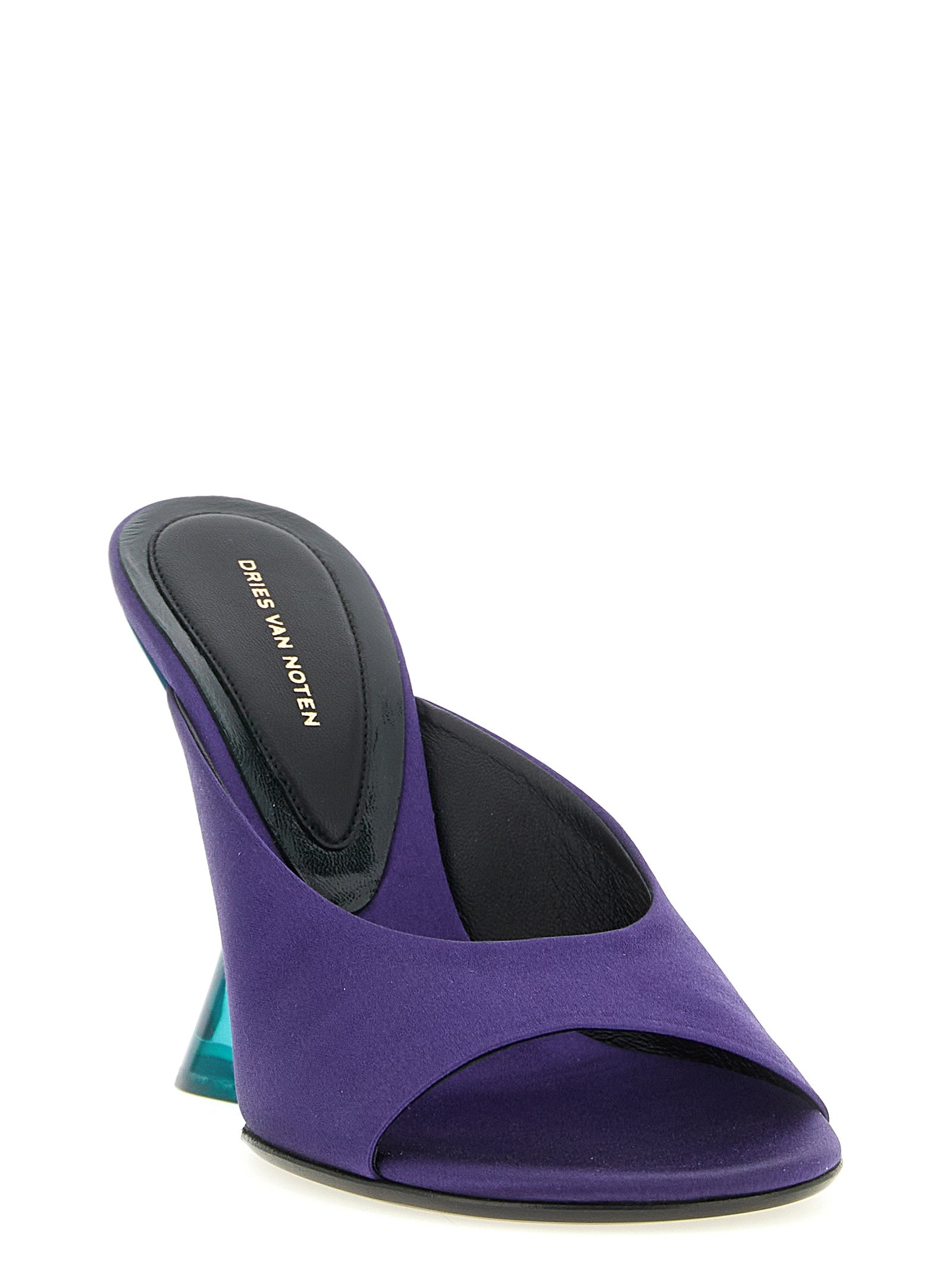 Dries Van Noten Satin Mules