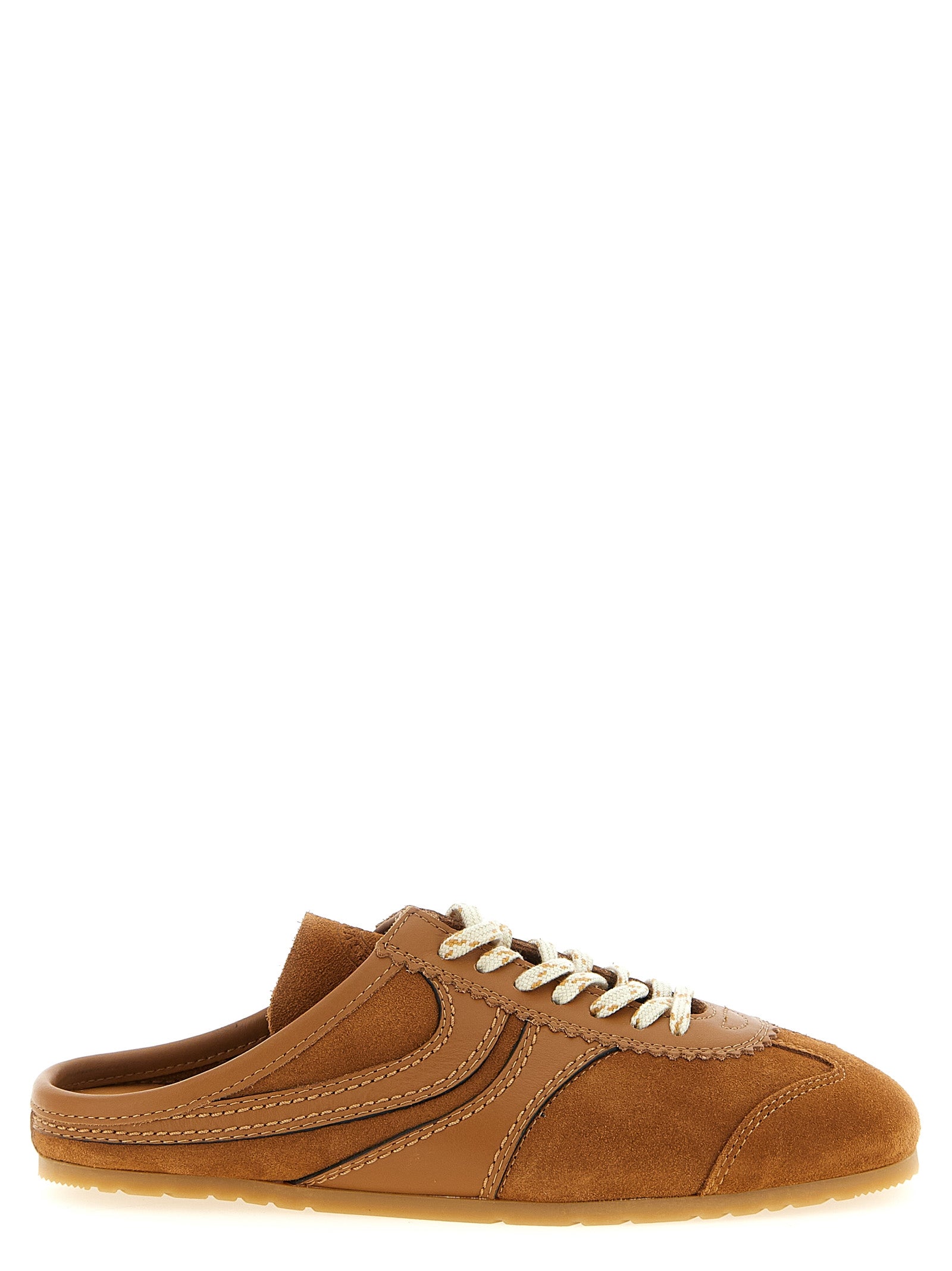 Dries Van Noten Suede Mules Sneakers