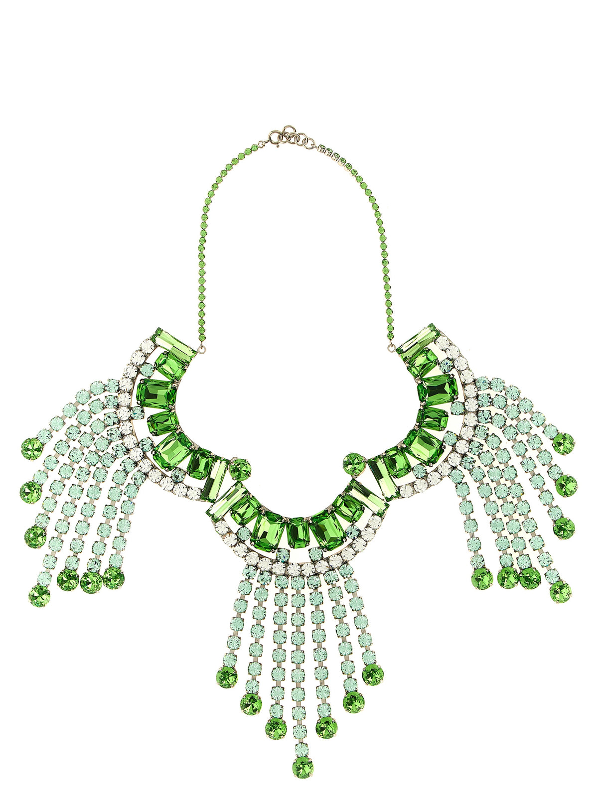 Dries Van Noten Maxi Necklace With Rhinestones