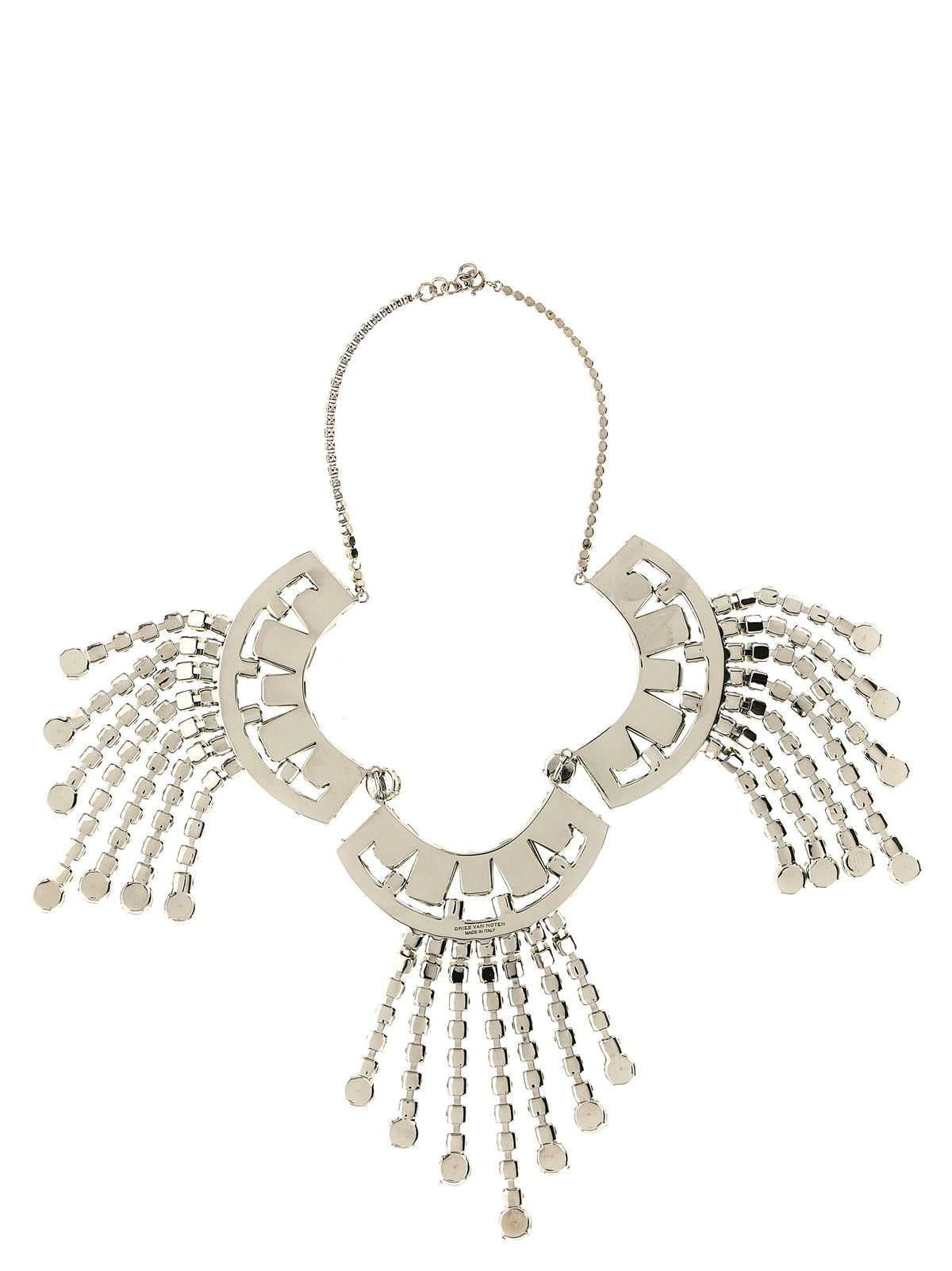Dries Van Noten Maxi Necklace With Rhinestones