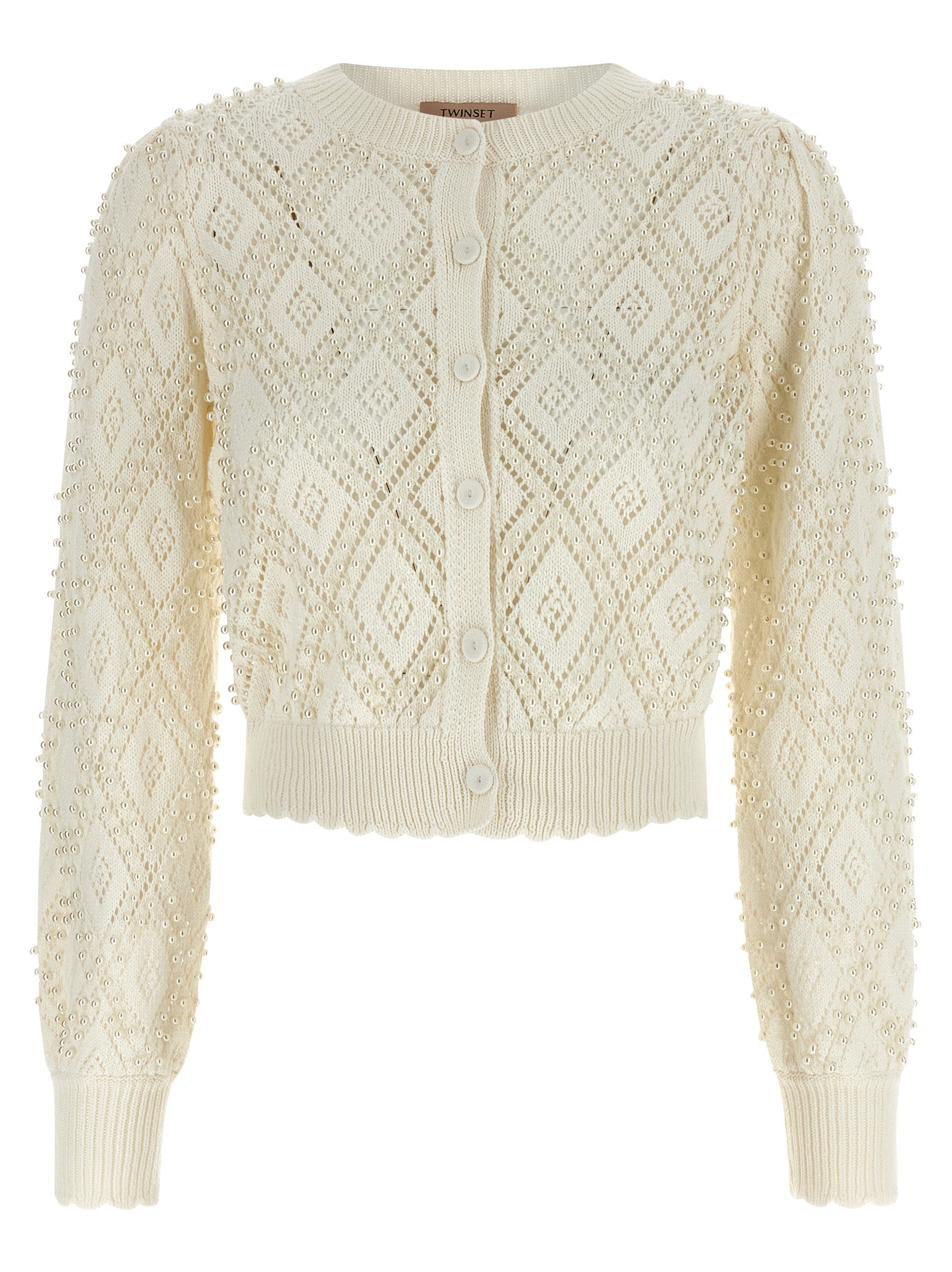 Twin Set Pearl Cardigan