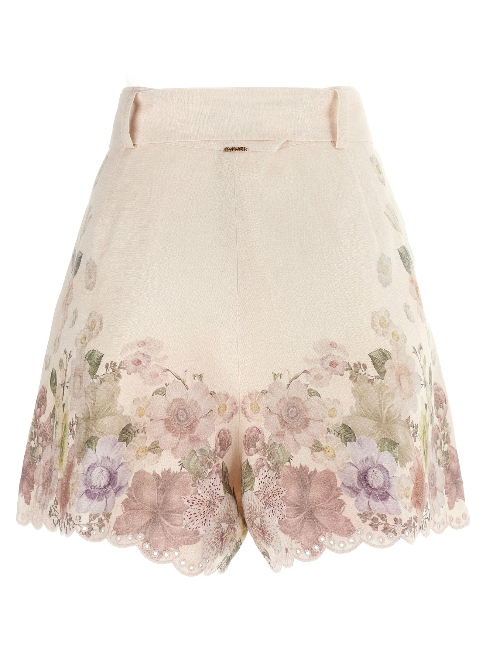 Twin Set Linen Shorts