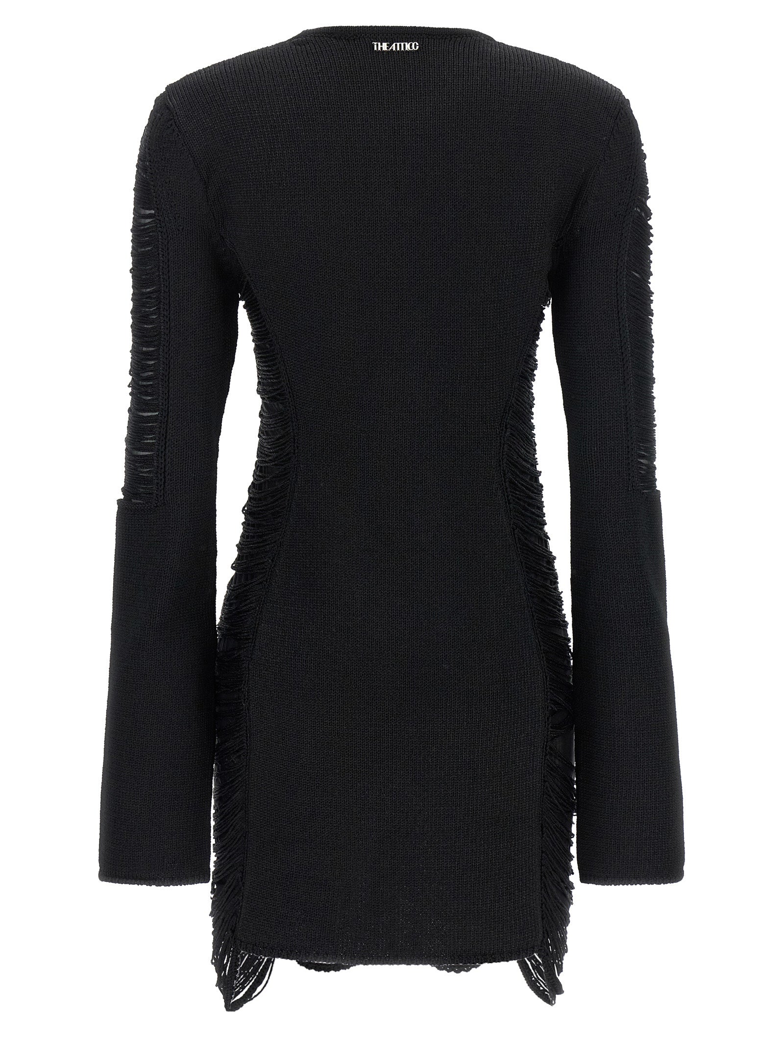 The Attico Fringed Dress